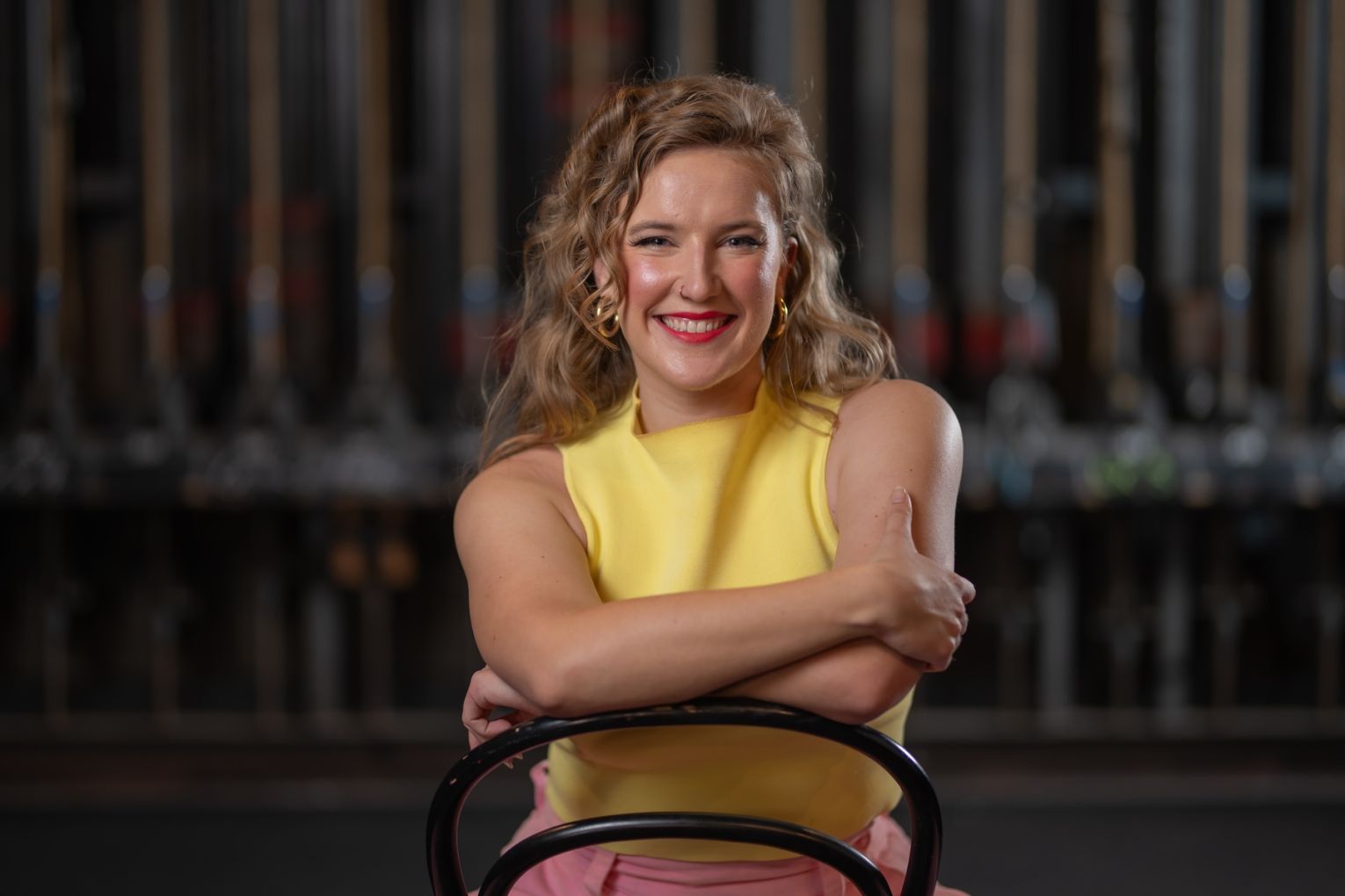 Mim Sarre says her in-progress Cabaret Festival musical will eventually make it onto the main stage. Photo: Naomi Jellicoe / Supplied