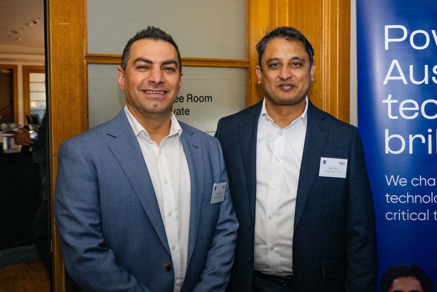 Mustafa Kadir and Tapan Dave