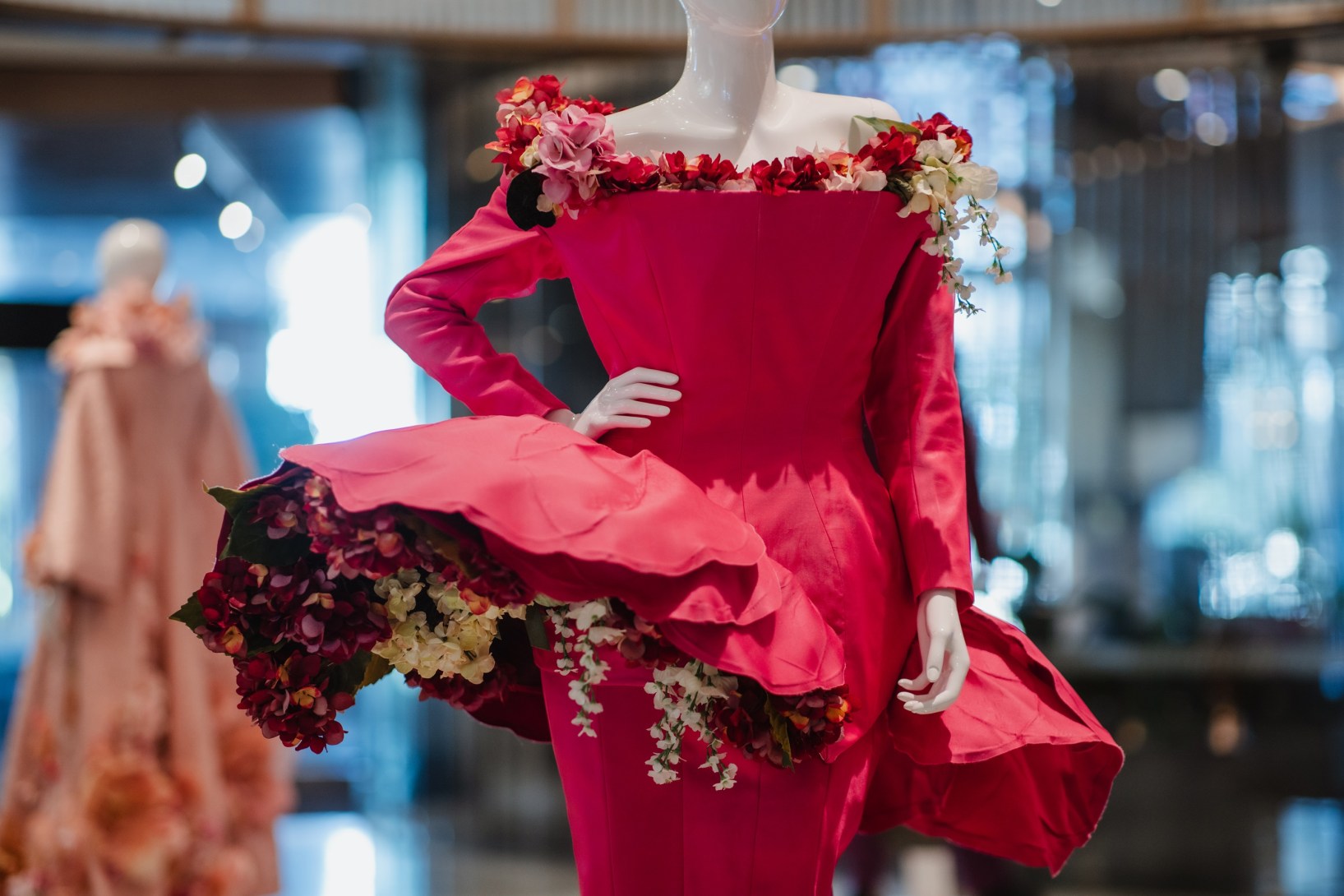 The costumes for Opera Queensland's production of Rossini's 
La Cenerentola (Cinderella) are on public display at Brisbane Quarter.