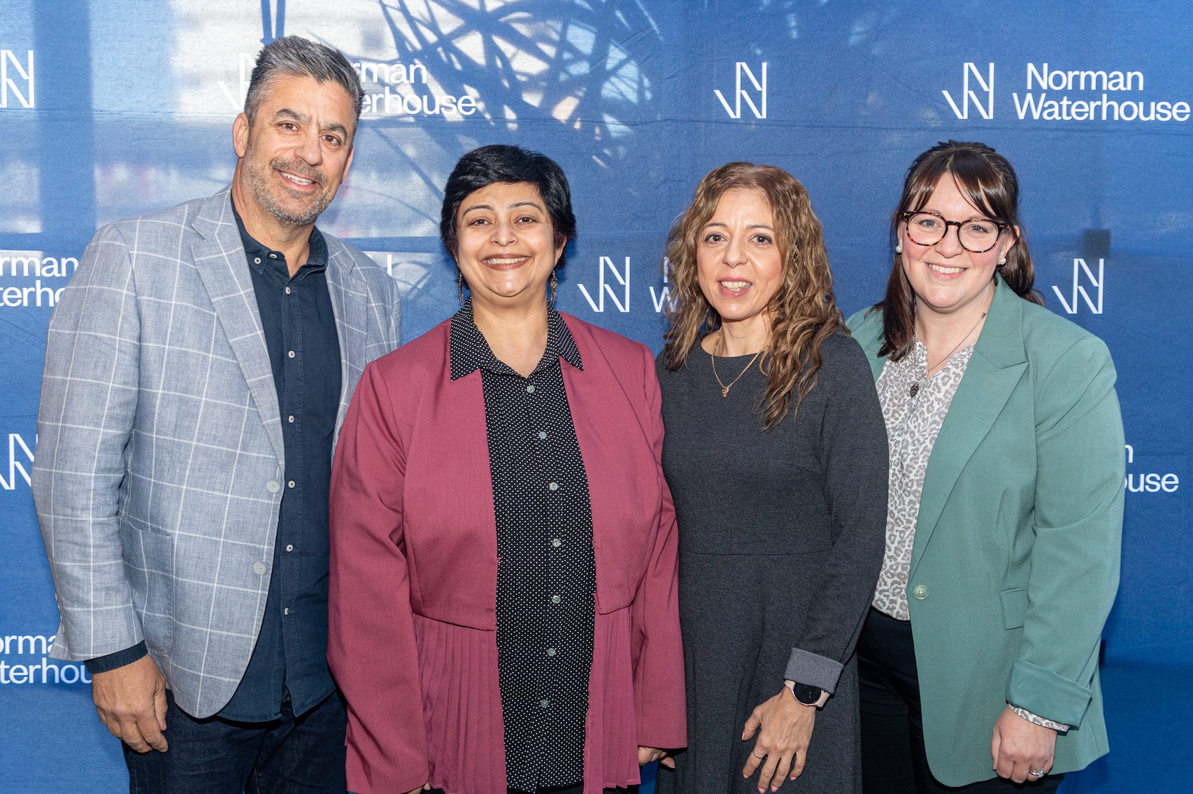 Paul Di Iulio, Ritu Datta, Gilda Zimbardi and Lisa Coyle