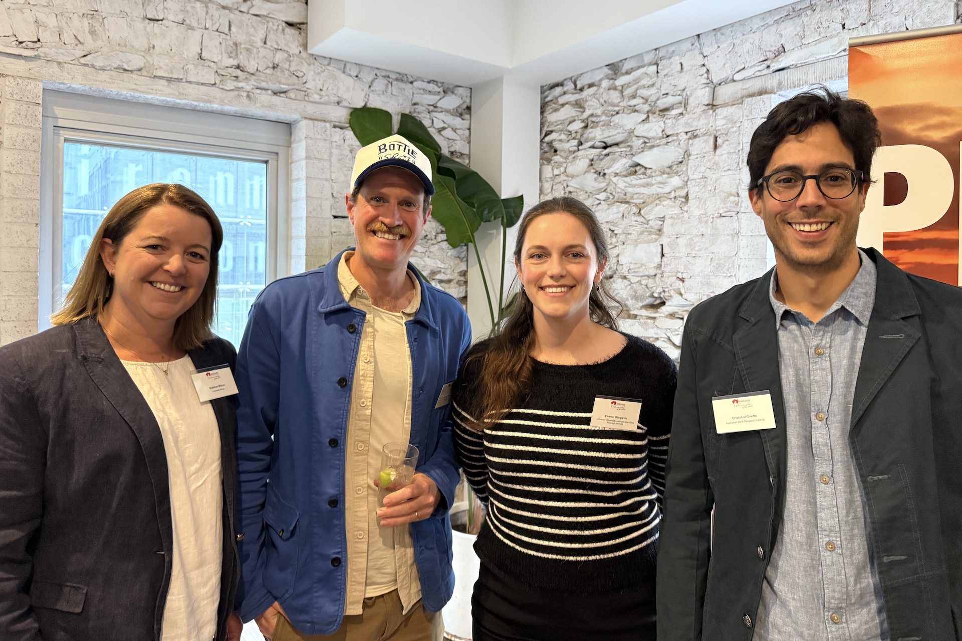 Siubhan Wilcox, Brendan Carter, Eleanor Bilogrevic and Cristobal Onetto