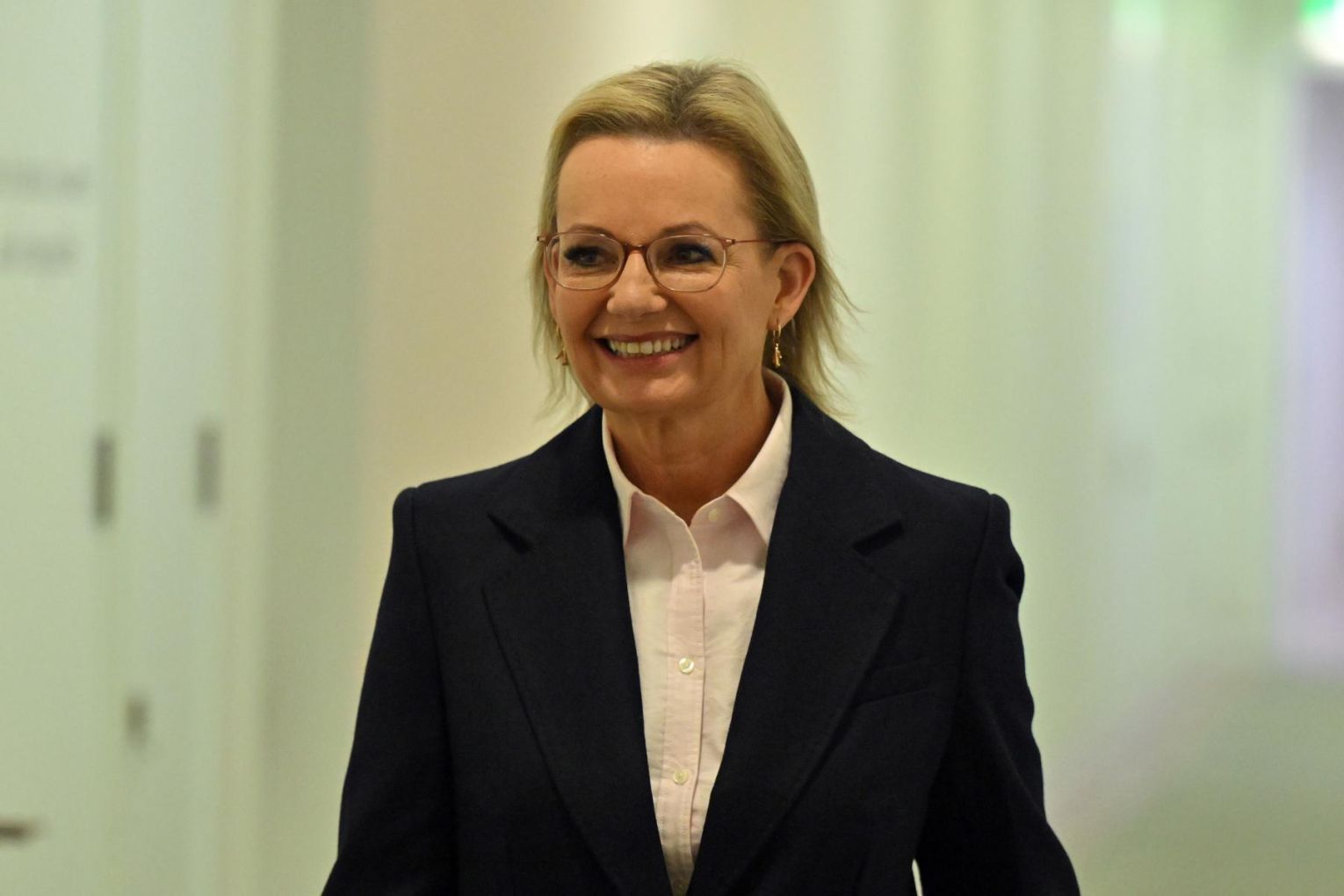 Sussan Ley at Parliament House in Canberra on Tuesday. Image: Mick Tsikas/AAP