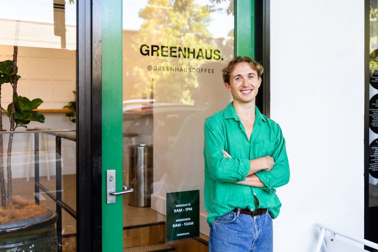 Thumbnail for Declan Gamack of Greenhaus Coffee shares his hospitality ethos and favourite things about Newstead