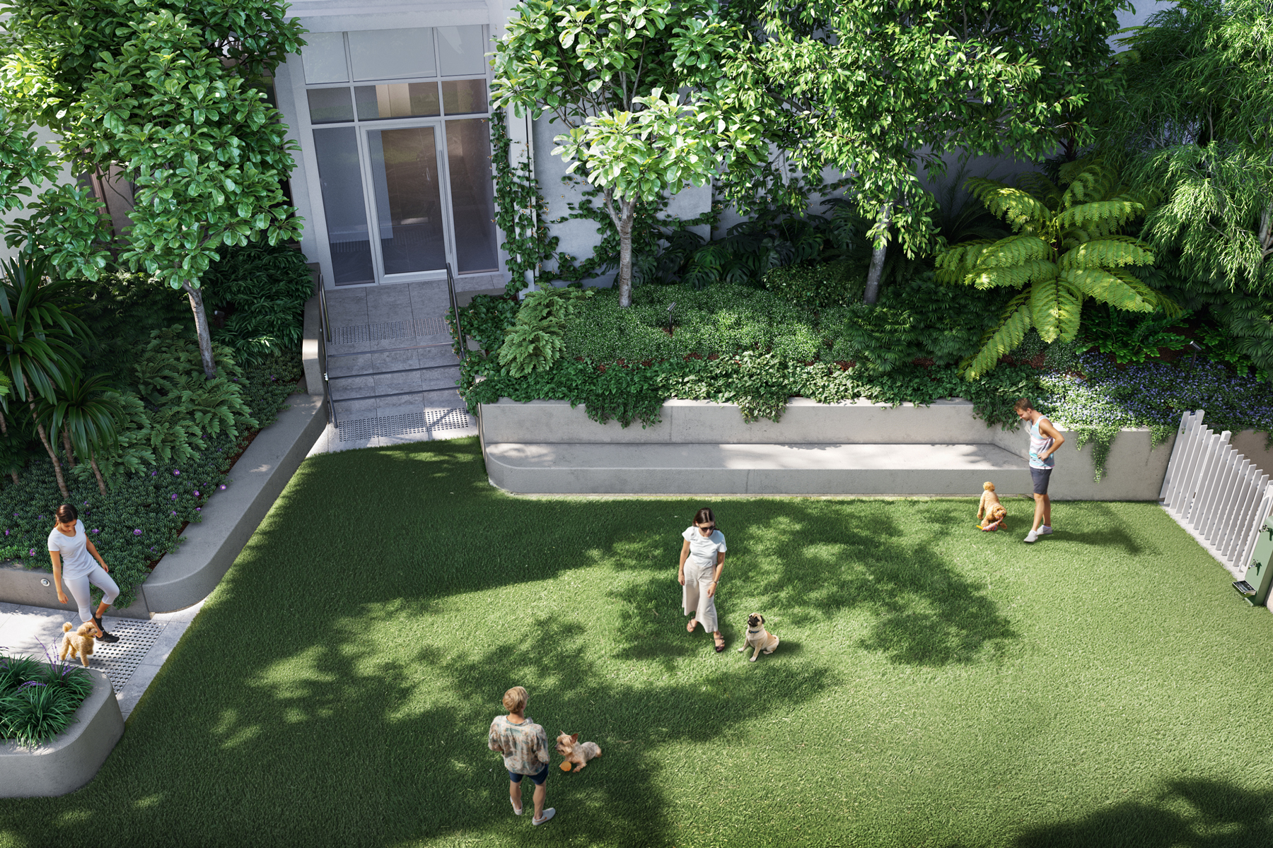 An artist's impression of LIV Anura's Pet Retreat
