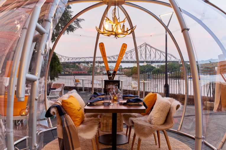 Thumbnail for Enjoy some rugged-up revelry with the return of Veuve Clicquot’s Winter Chalet at Customs House