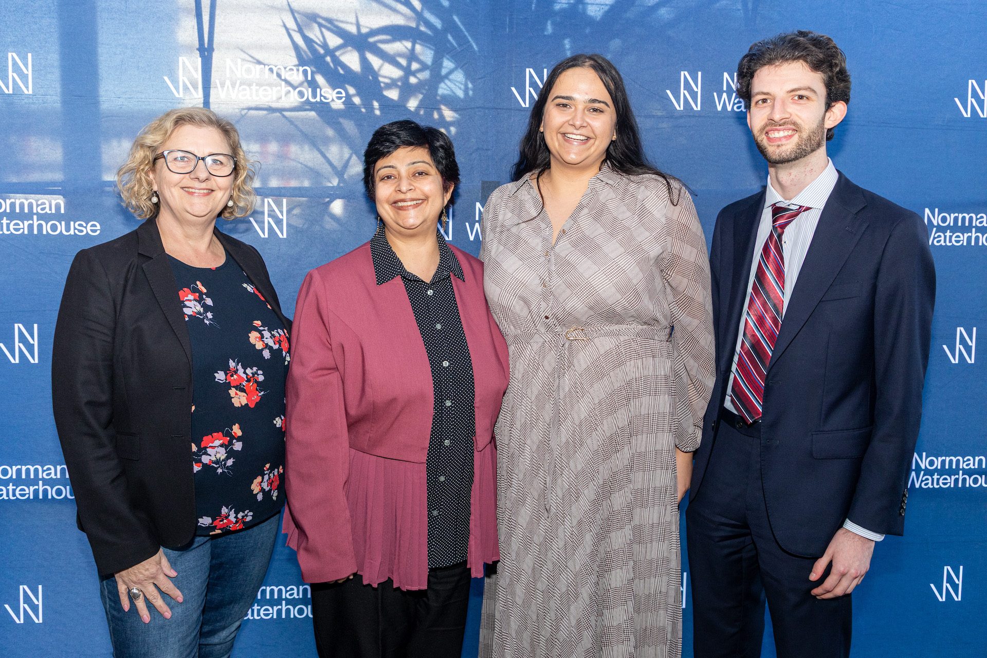 Teresa Nilsson, Ritu Datta, Annabelle Narayan and Christian Beltrame