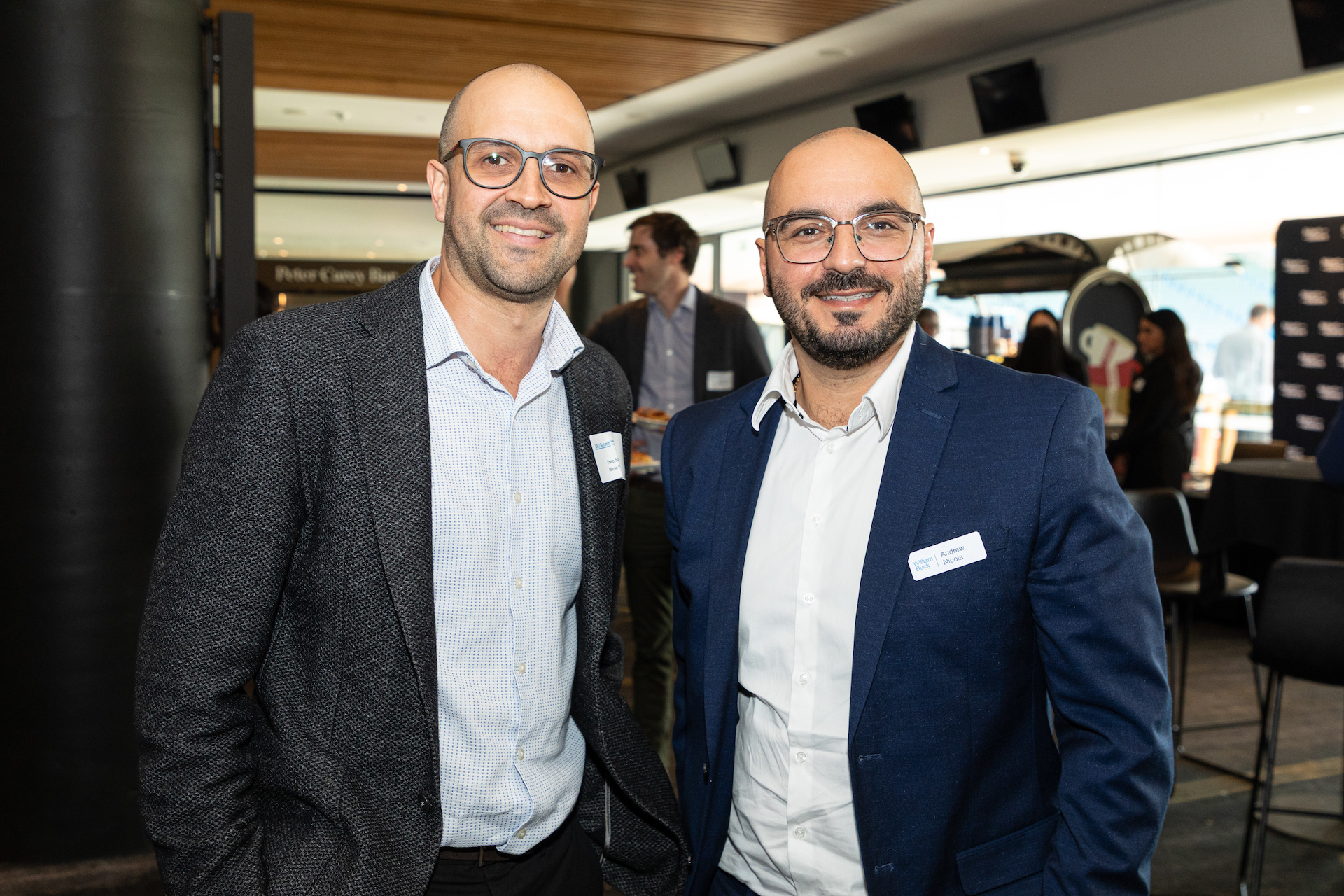 Theo Sasopoulos and Andrew Nicola