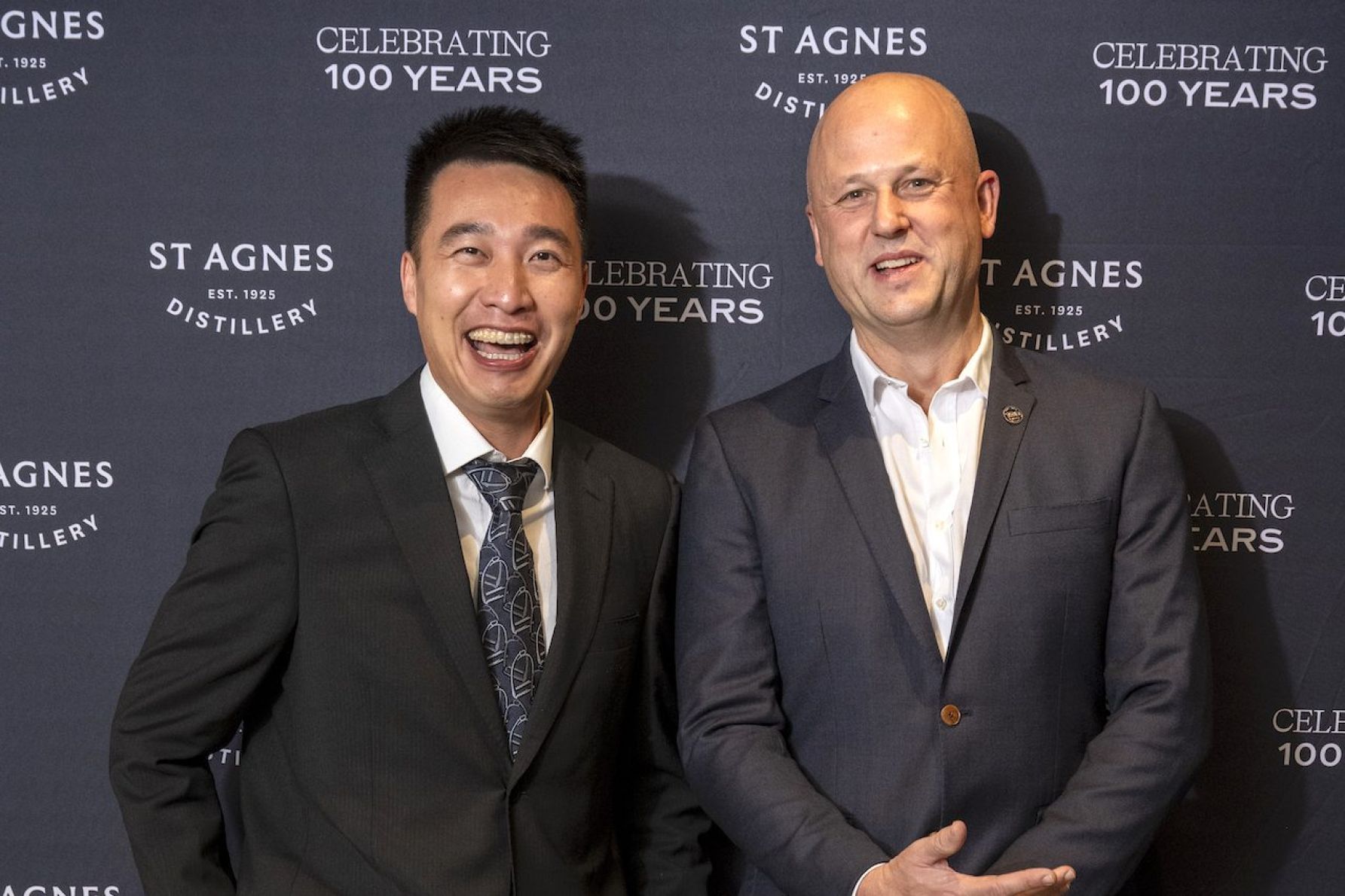 Tony Liu and Brooke Halkett