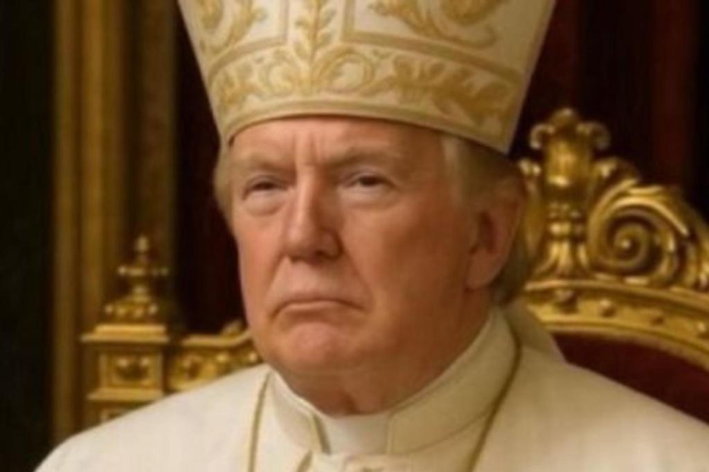 Thumbnail for Trump for Pope? AI viral photo draws wide criticism