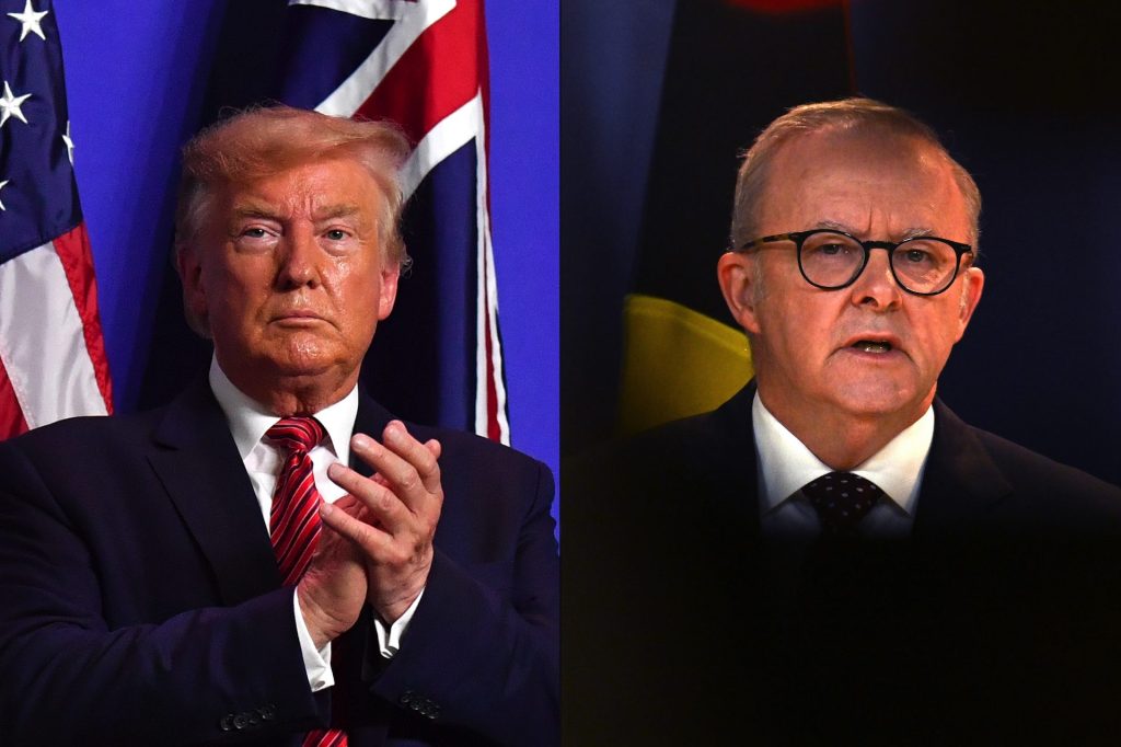 Thumbnail for ‘He’s very good’: Trump praises Albanese election win