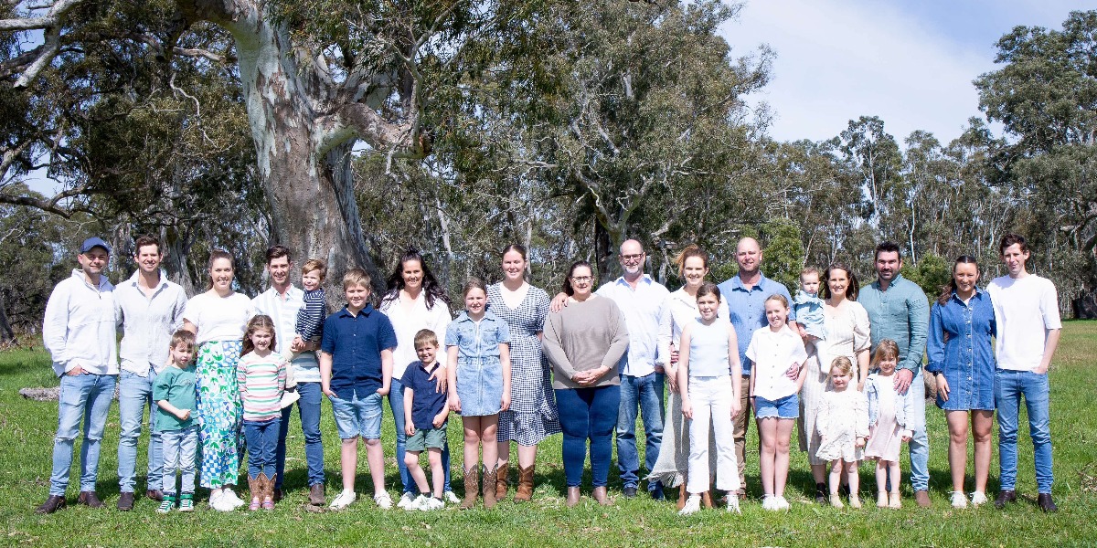 The Galpin Family of Warrawindi Farms at Penola, which was the Agricultural Town of the Year in 2024