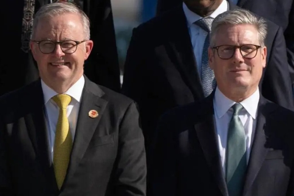 Thumbnail for Albanese and Starmer discuss AUKUS sub plan
