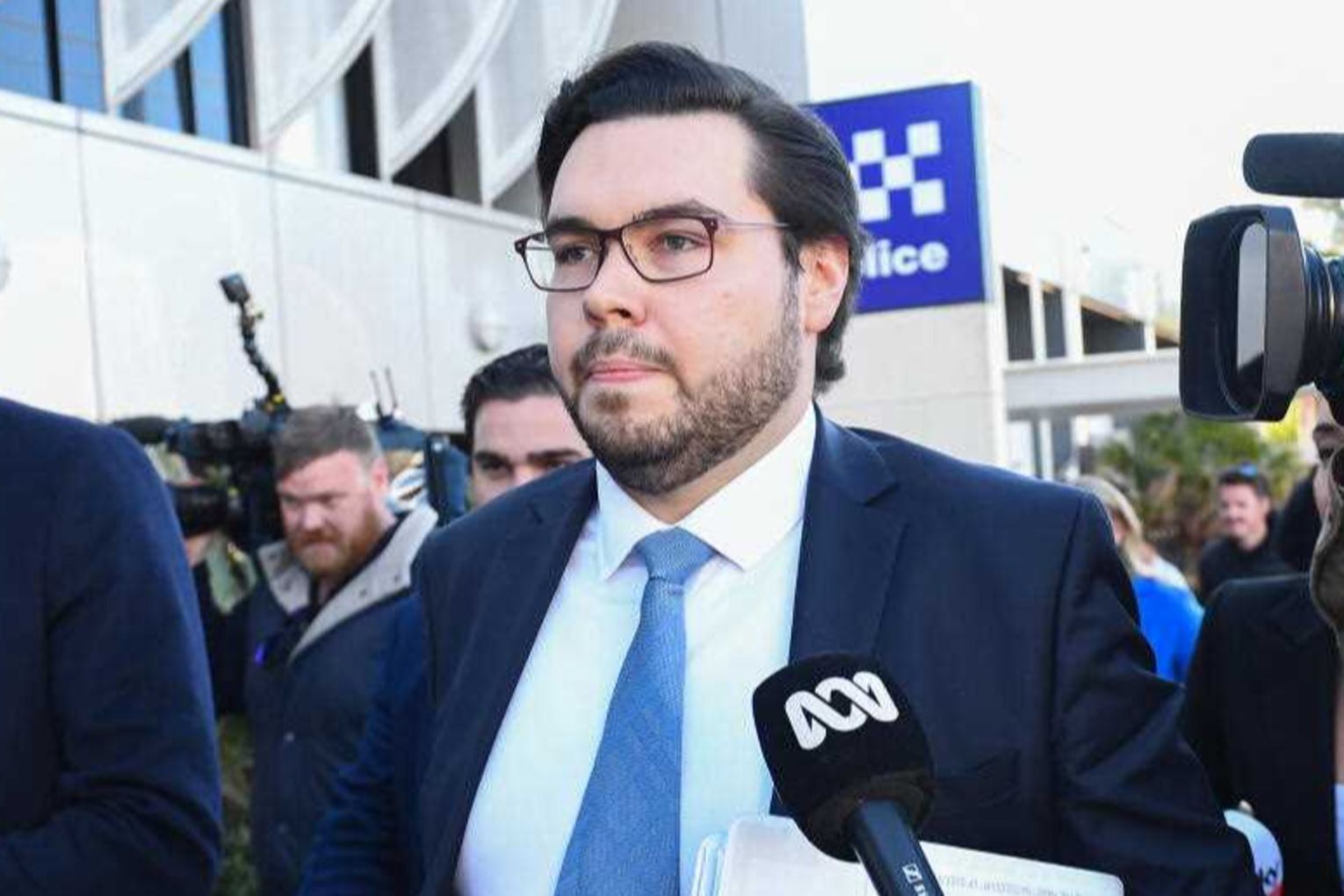 Bruce Lehrmann is set to face trial accused of raping a woman twice after they met at a strip club. Photo: Jono Searle/AAP