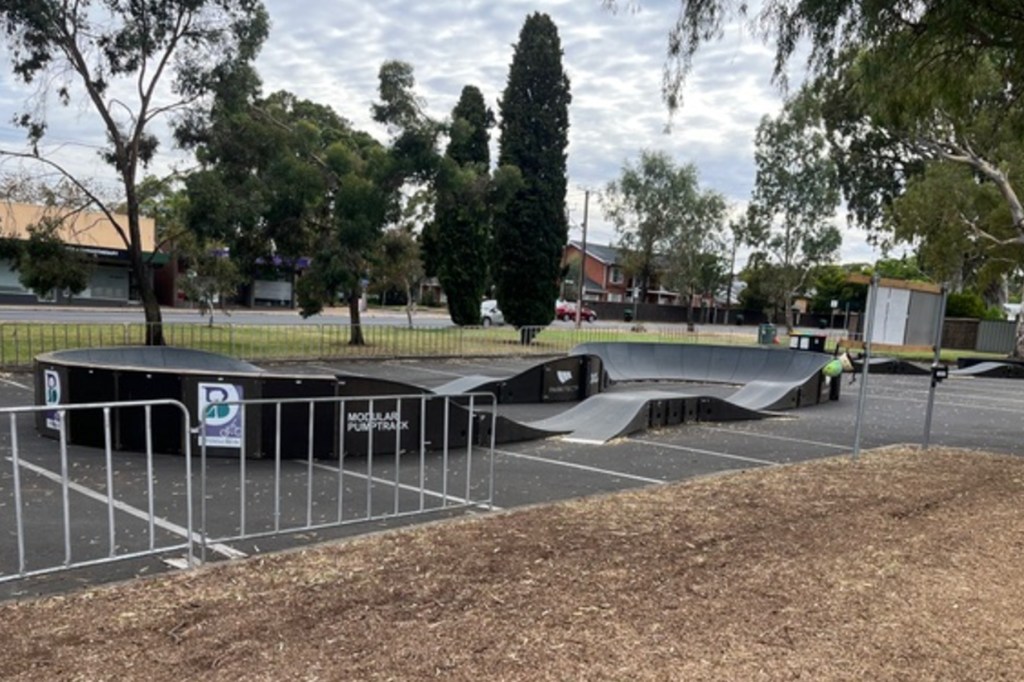 A recent temporary park has now moved on. Photo: Mike Smithson