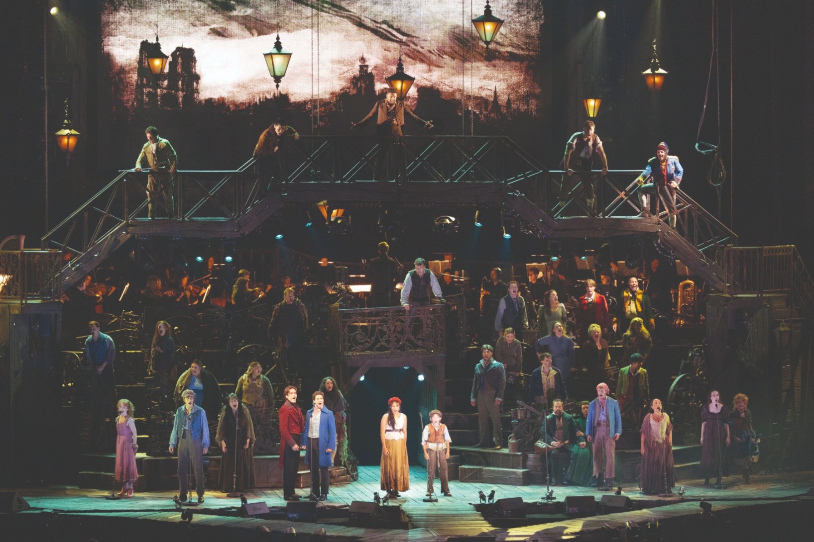 Les Miserables The Arena Spectacular is coming soon to the Brisbane Entertainment Centre. Photo: Danny Kaan