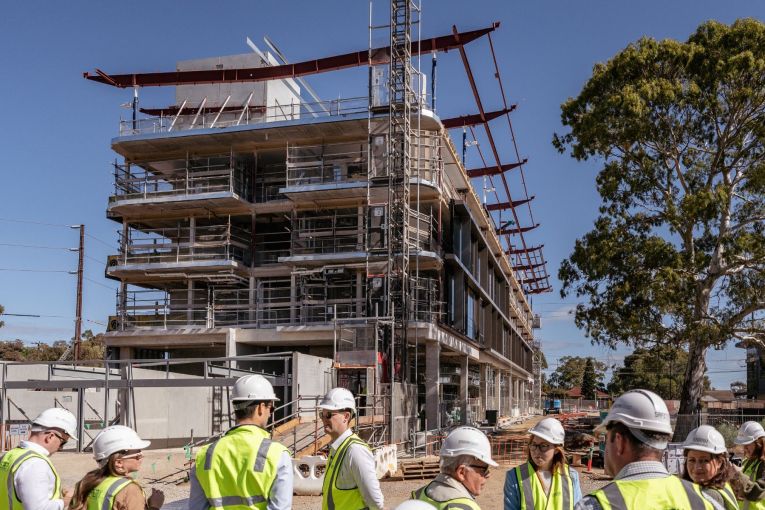 Thumbnail for Hotel Panorama reaches construction milestone