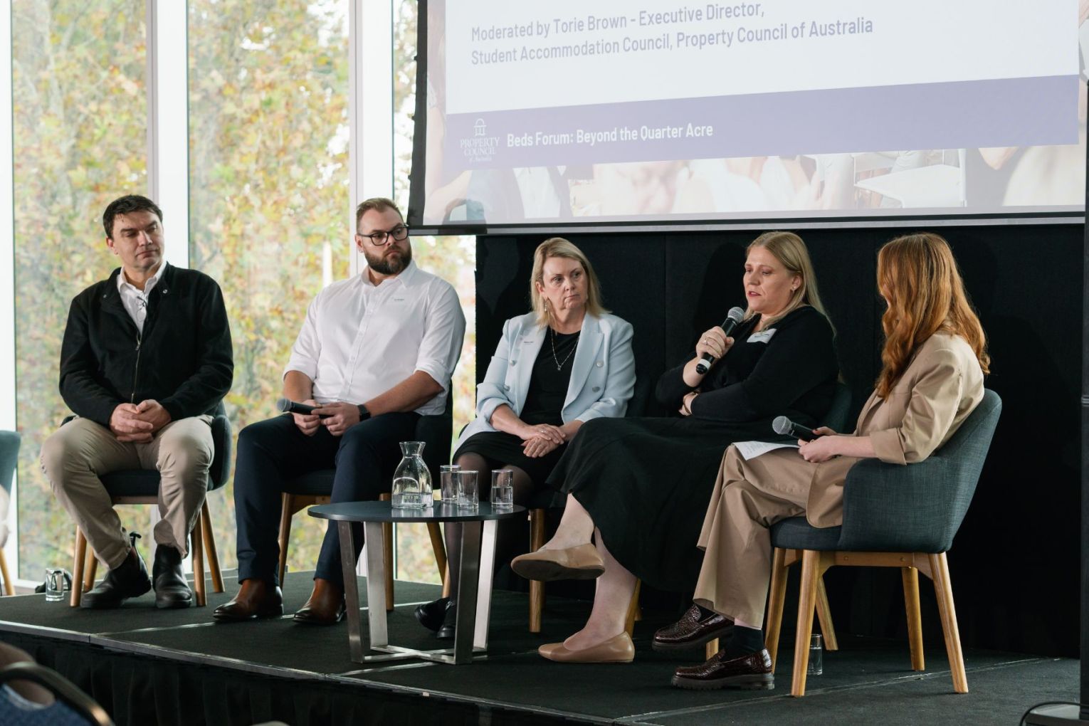 Housing sector leaders spoke at the Property Council's sector forum last week. Photo: Supplied