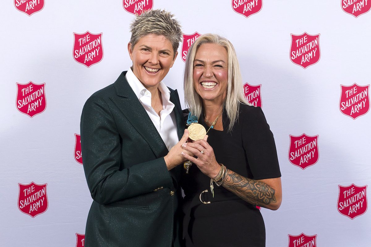Natalie Cook OAM and Cameron McDonald