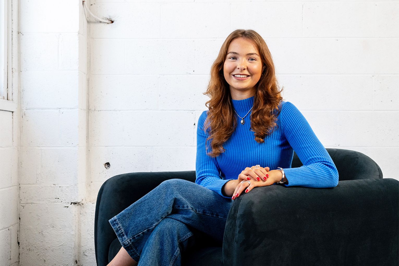 Amber Brock-Fabel is the 2025 winner of the Inspiring Future Leaders Award. Photo: Jack Fenby/CityMag