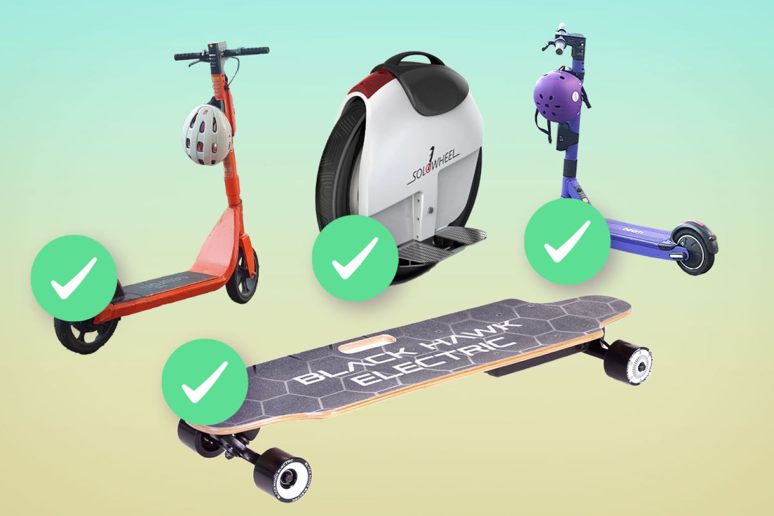 These devices will be roadworthy from July 13 and councils will be able to graduate from e-scooter trials under new rules. Graphic: James Taylor/InDaily