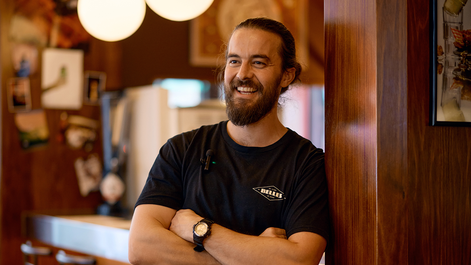 Meet Harry Townsend, venue manager at Belles Hot Chicken.