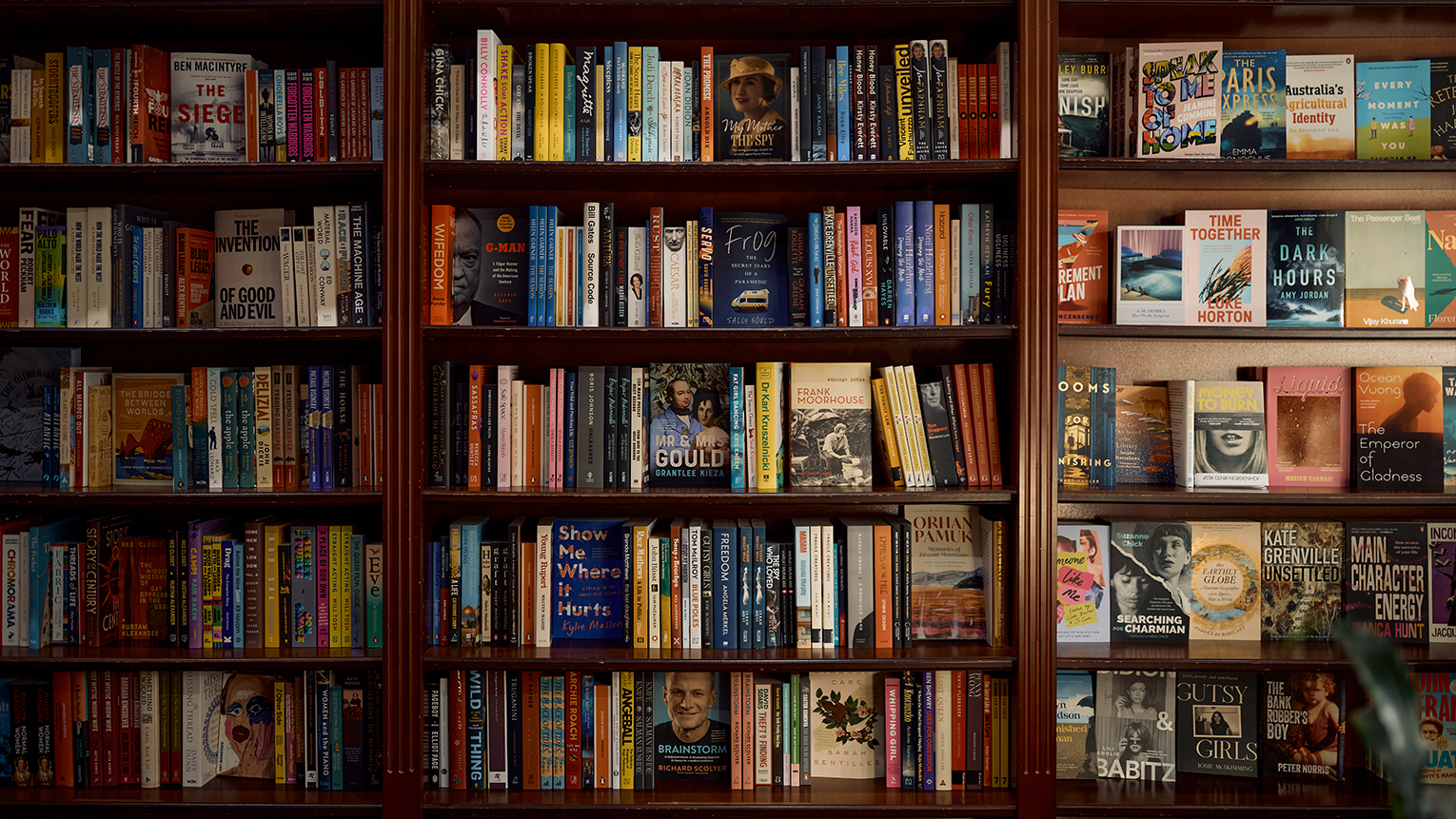 Amelia tells us the best thing about Imprints is its selection of books. "But also, my excellent team. I’m very lucky to be working with them. I couldn’t do it without them," she says.