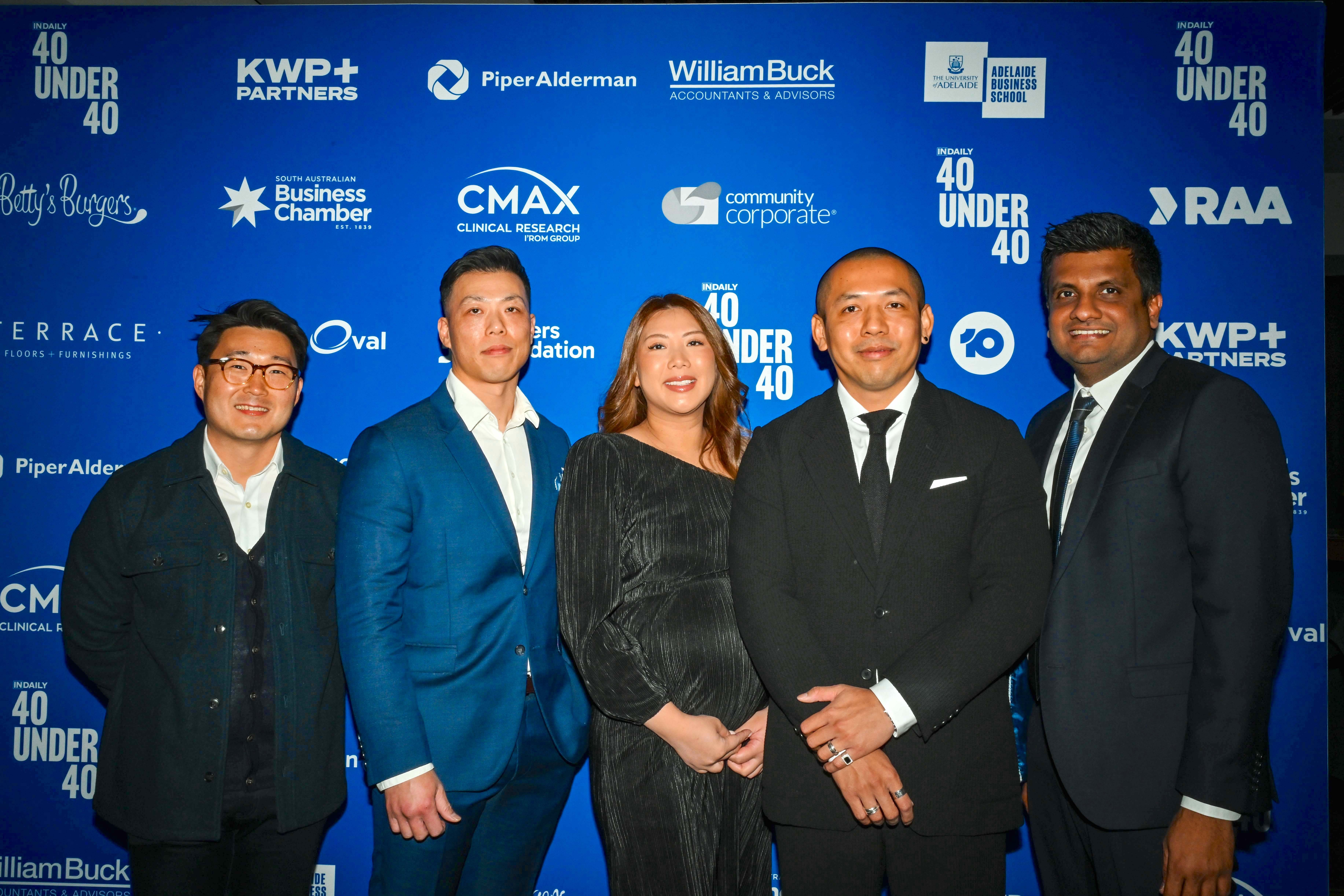 Paul Oh, Khai Pham, Trang Phan, Johnny Tran and Winston Abeyeratne