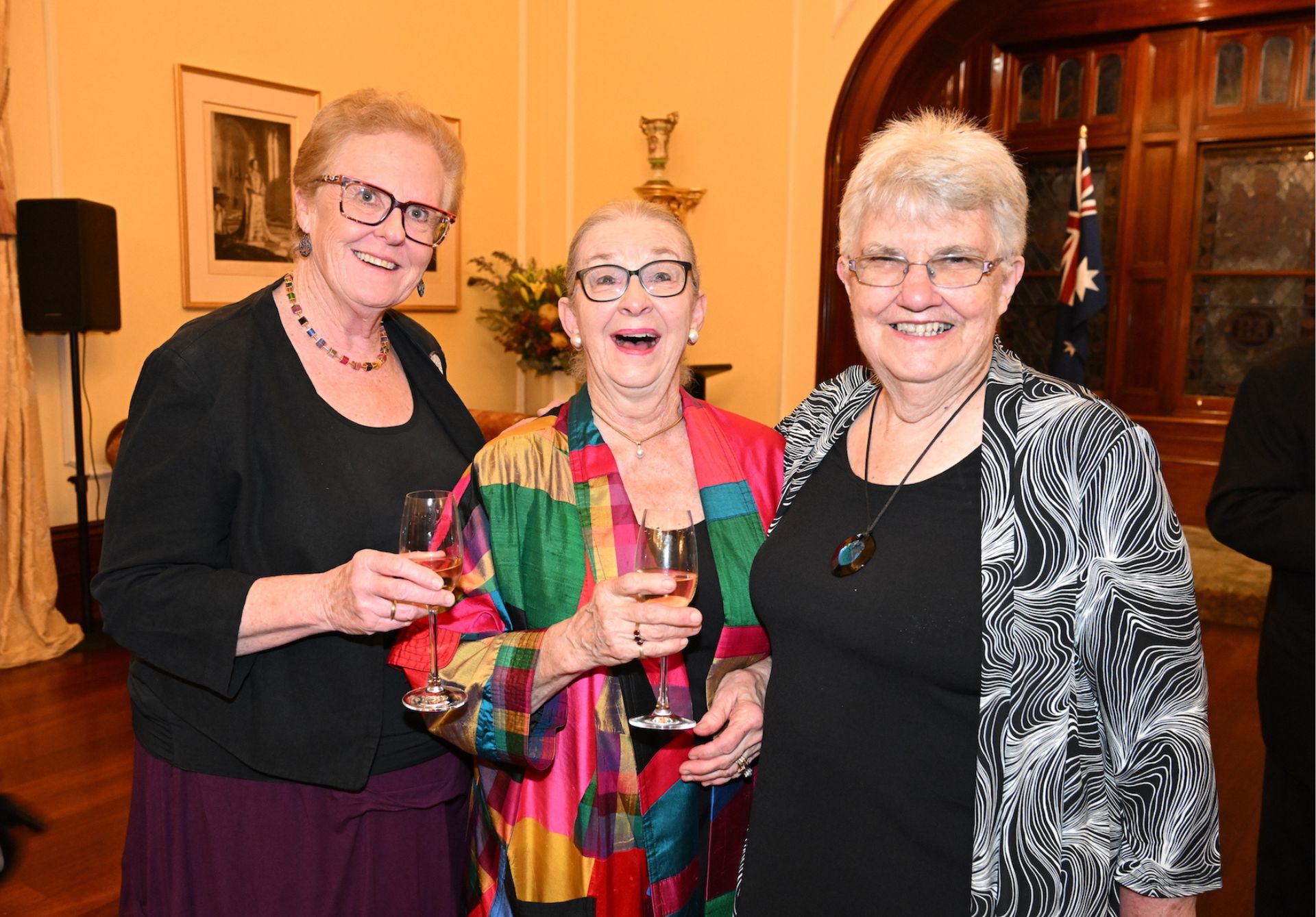 Jane Scotcher, Barbara Lamkin and Jill Rowe