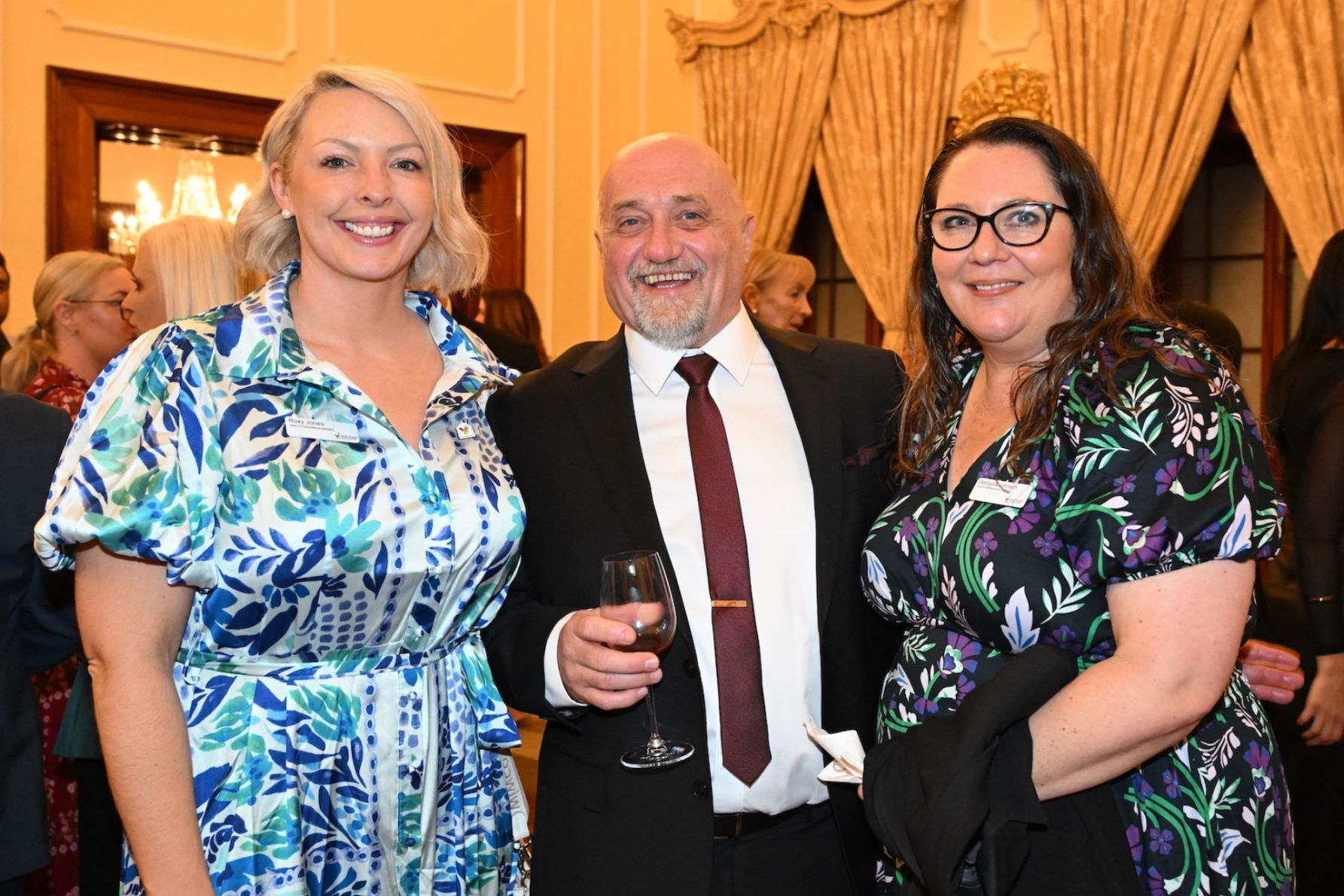 Roxy Jones, Peter Mouratidis and Georgina Johnson