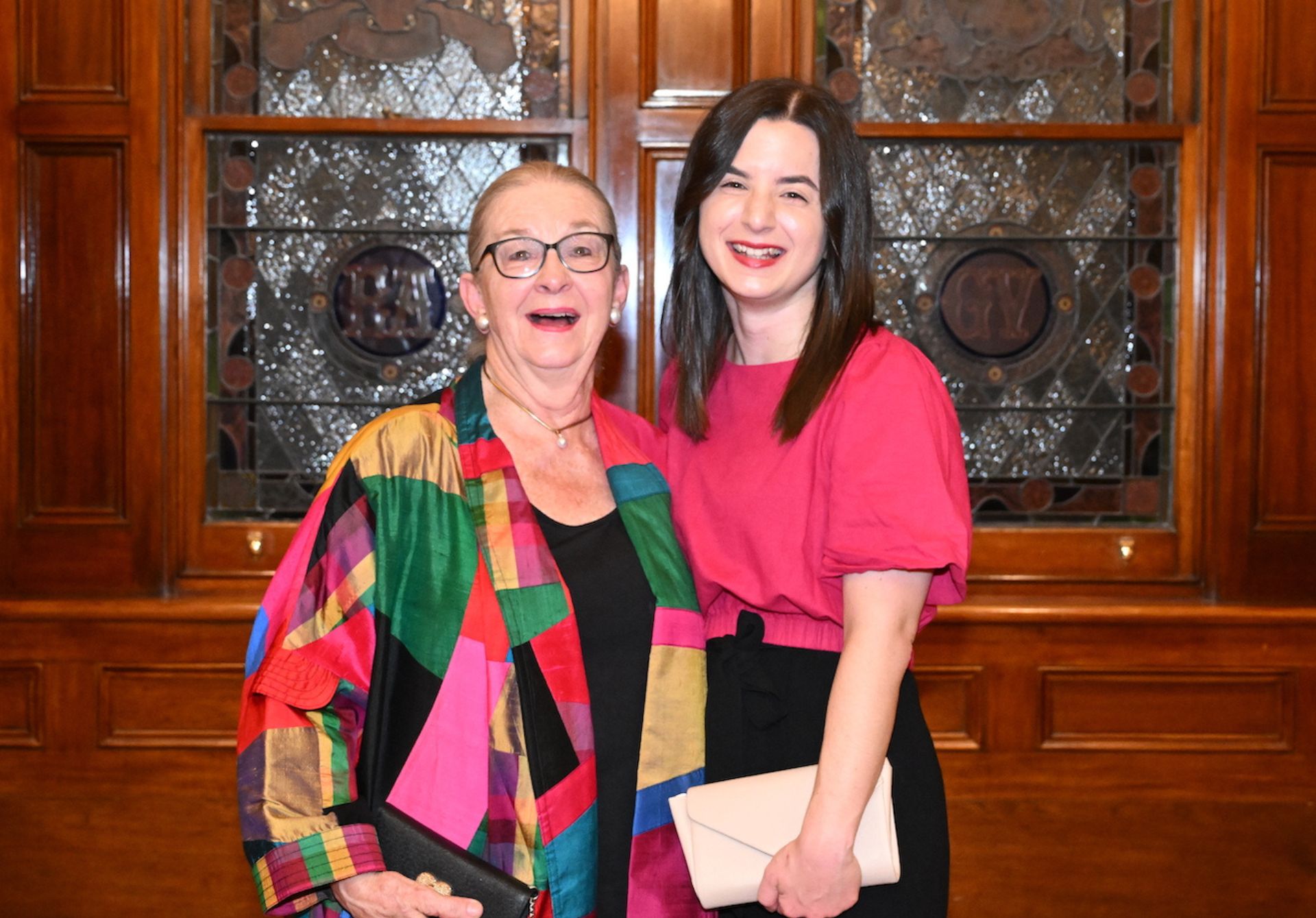 Barbara Lamkin and Abbie Solomon