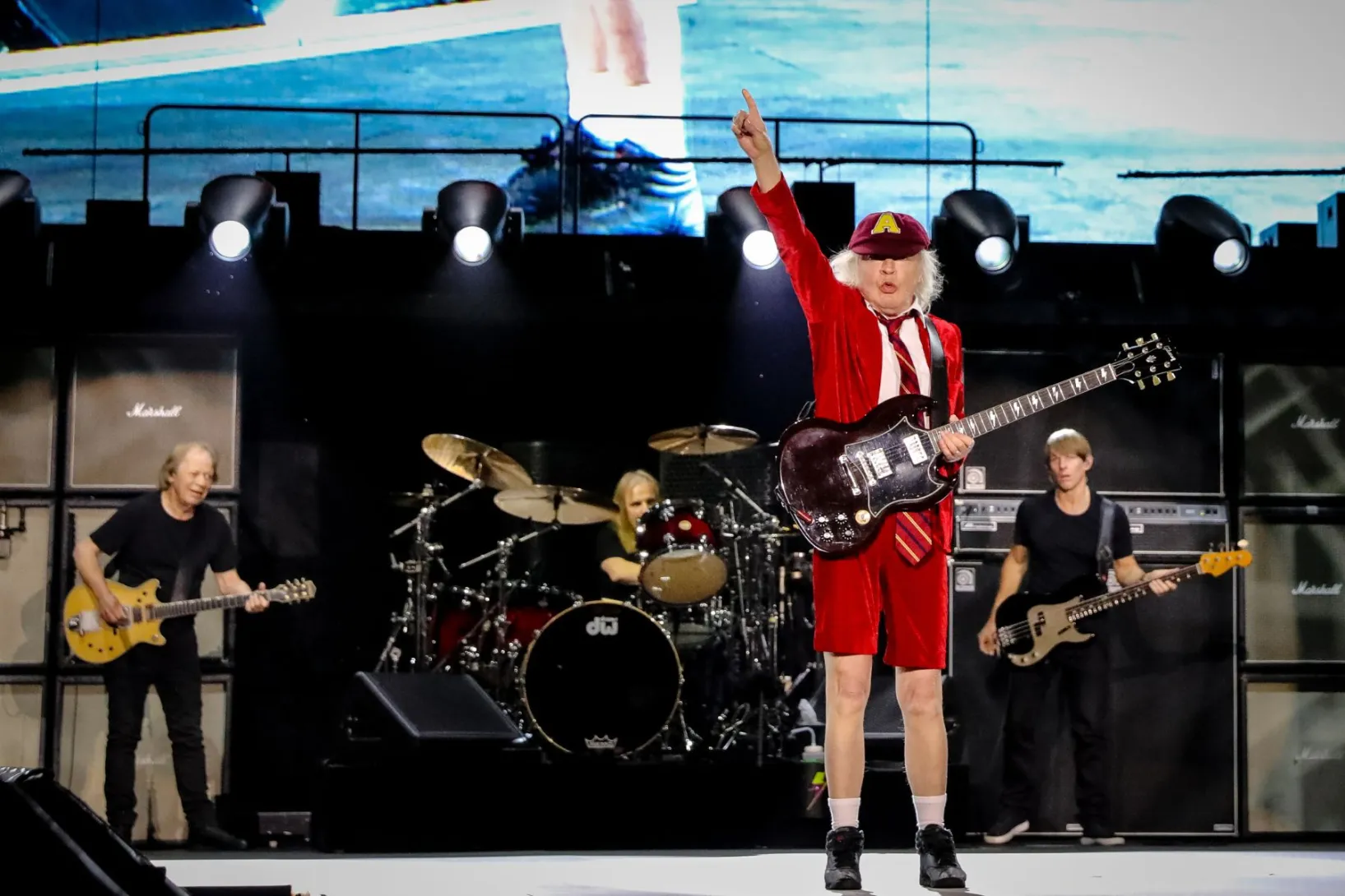 AC/DC band member Angus Young. Photo: Christie Goodwin.
