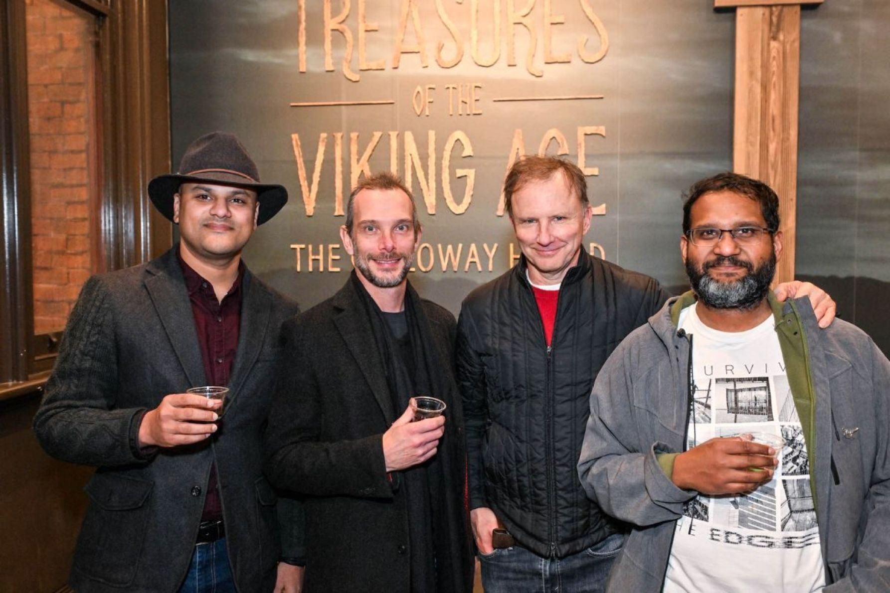 Amit Srivastava, John Newall, Chris Clark and Tish Dhar.
