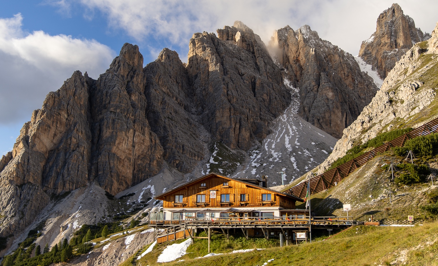 Autumn hut-hopping in Italy’s Ampezzo Dolomites
