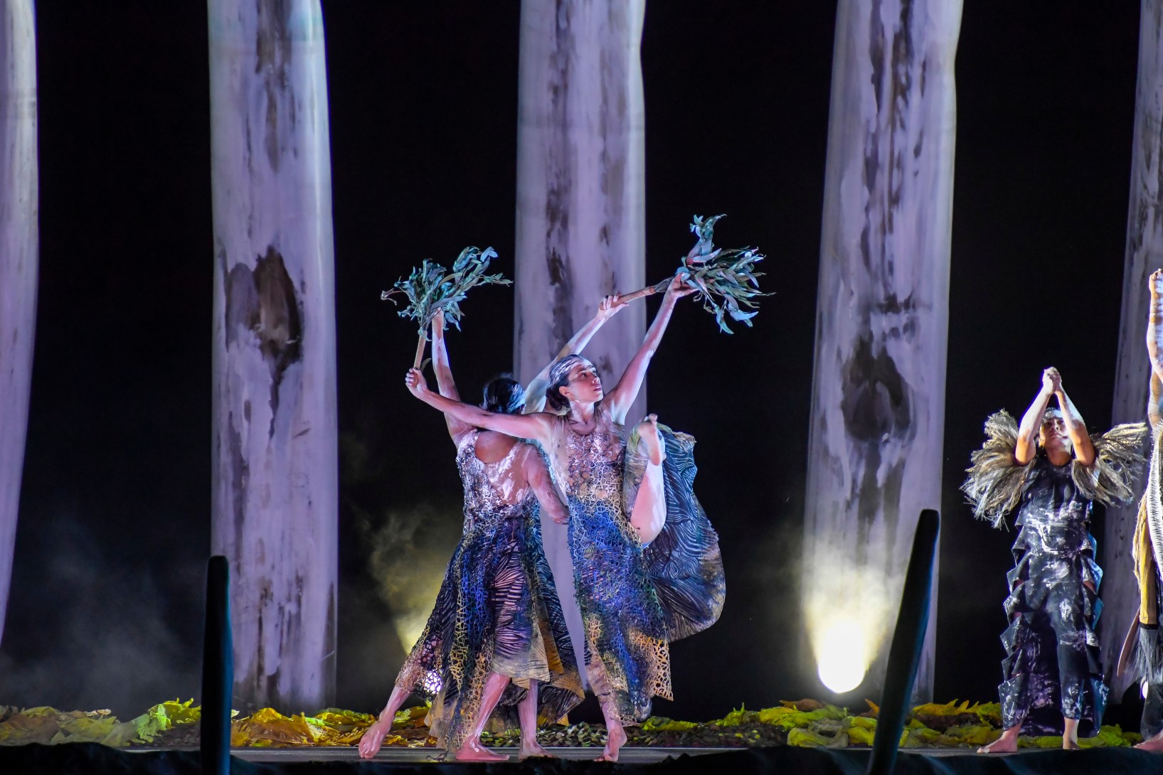Choreographer Stephen Page returns to his hometown to deliver Baleen Moondjan, a breathtaking  contemporary ceremony that will transform Brisbane’s riverbank with a powerful large-scale performance. Photo: Roy VanDerVegt