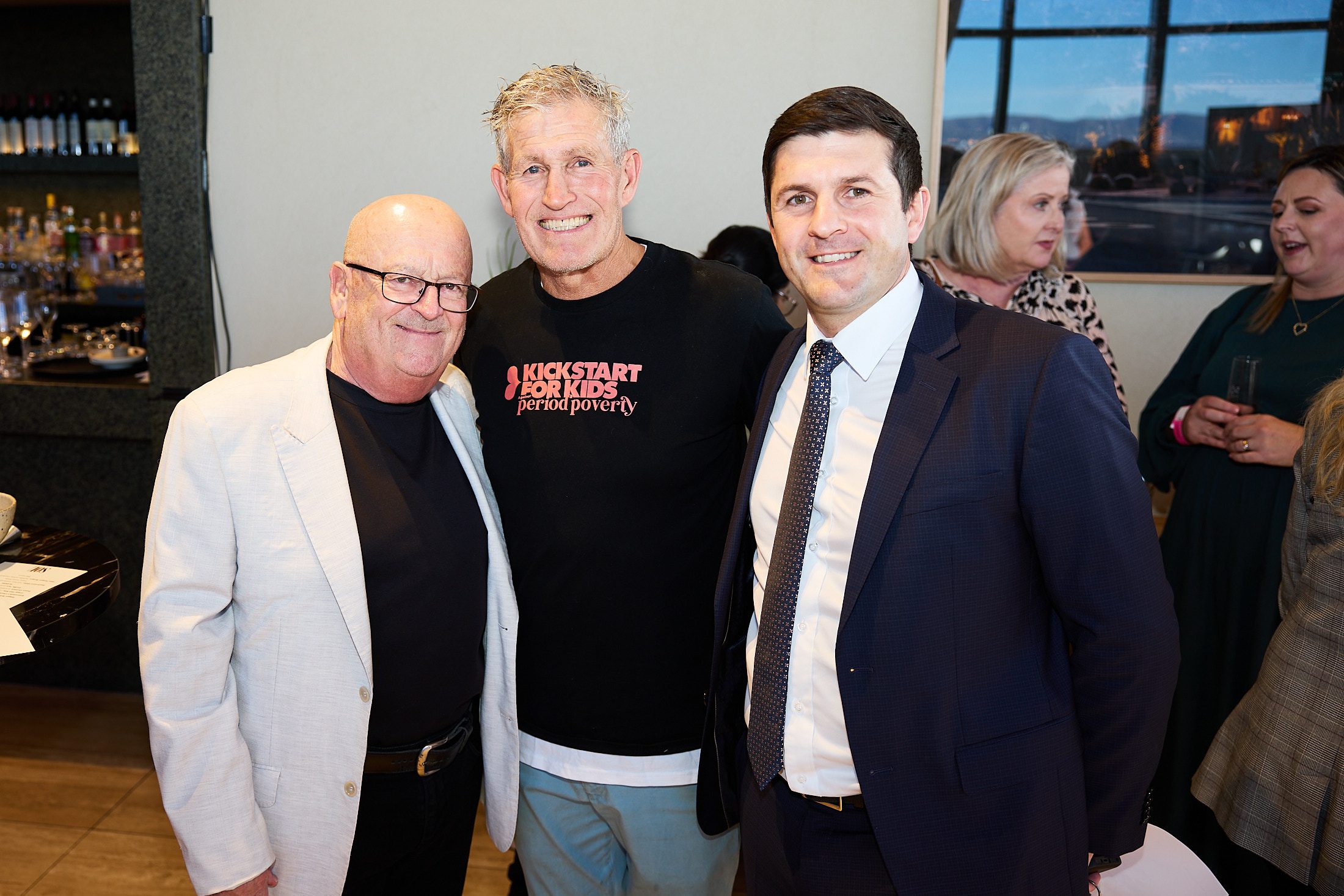 David Simmons, Ian Steel and Bronte Manuel