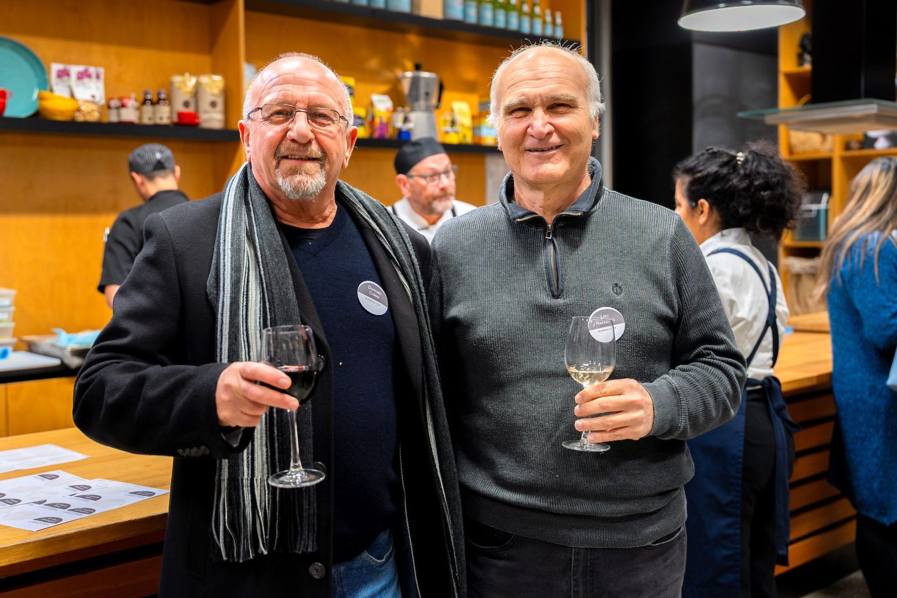 Duncan Coles and Lou Razzano