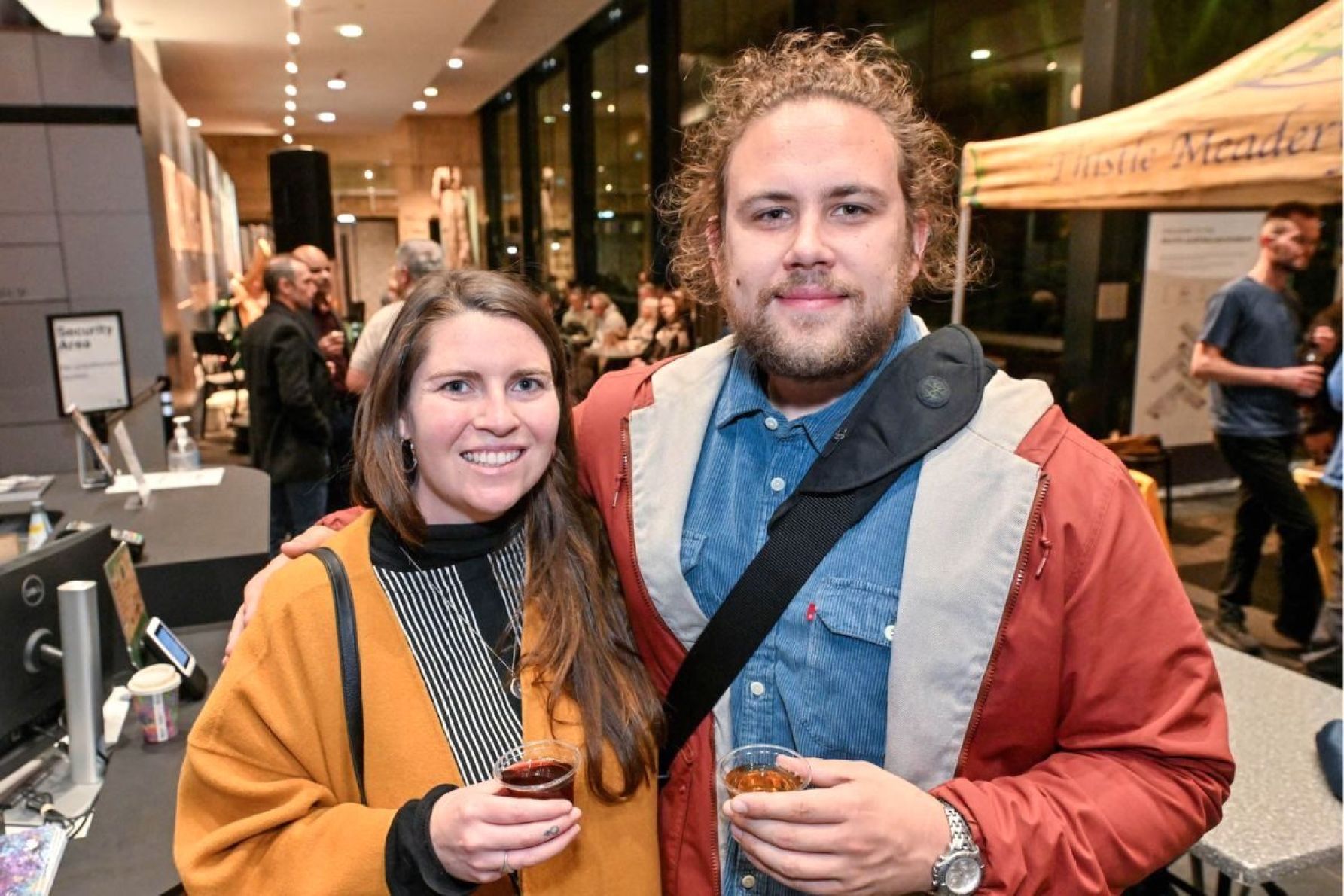 Ellie Gladman and Michael Anthony
