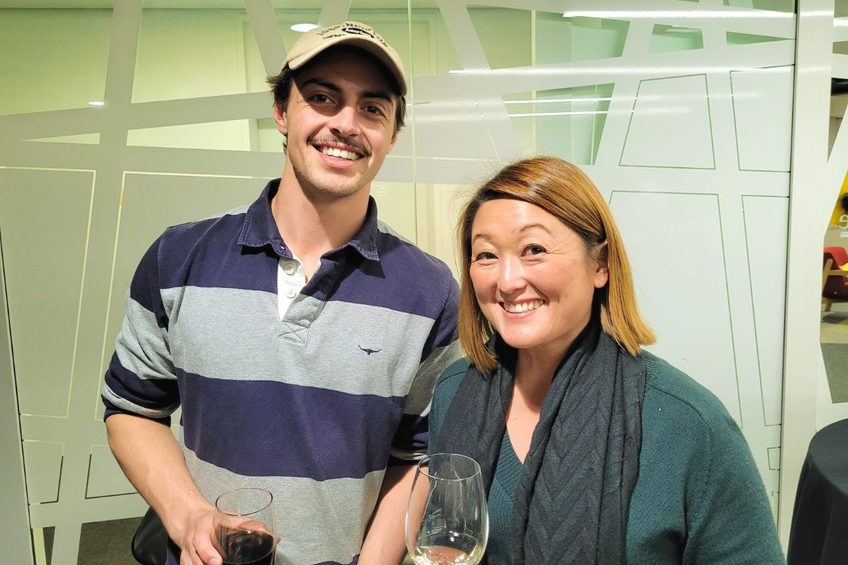 Felix Bekkers and Michelle Ottaway