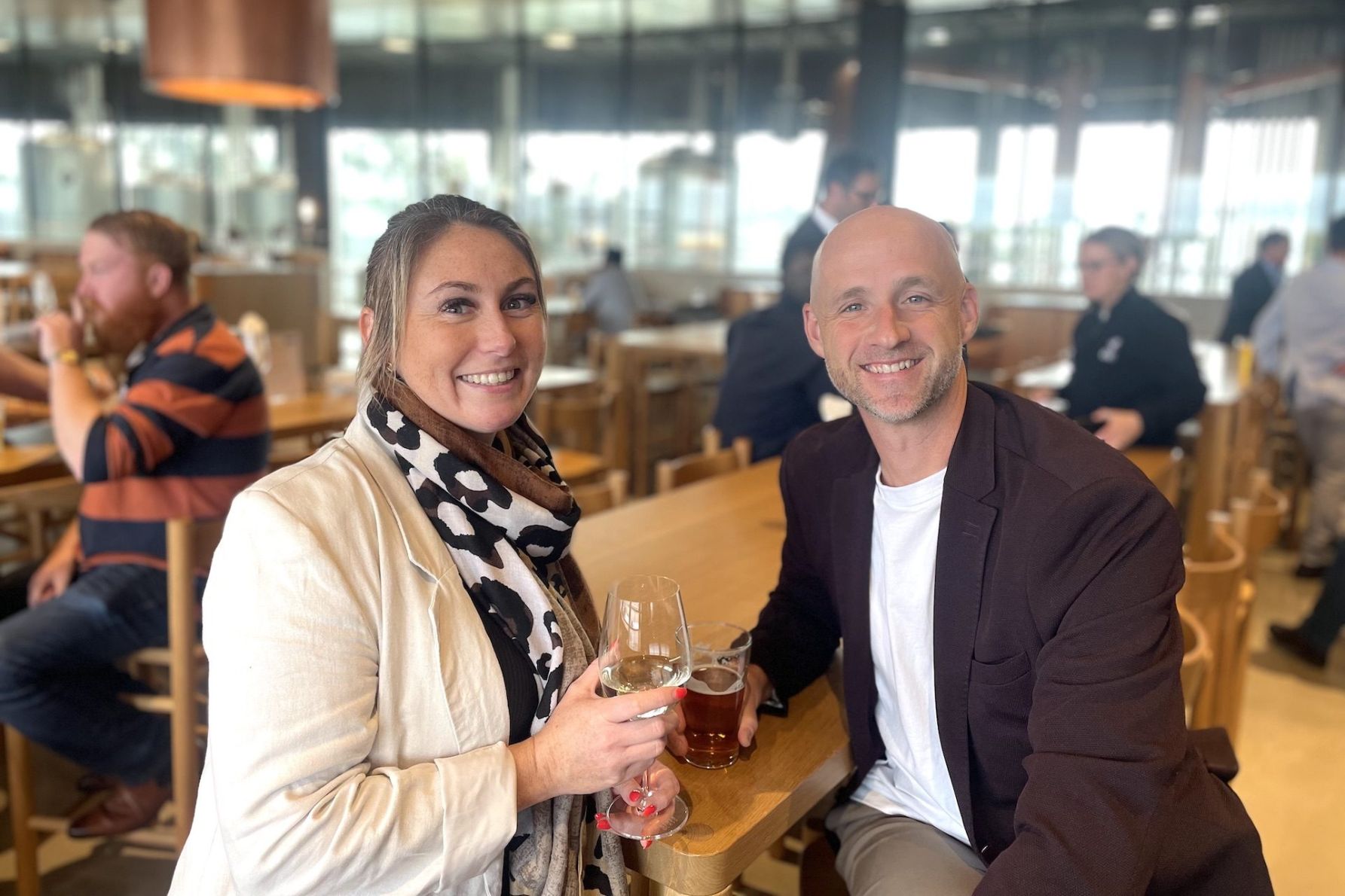 Gabrielle and Jarrod Walsh