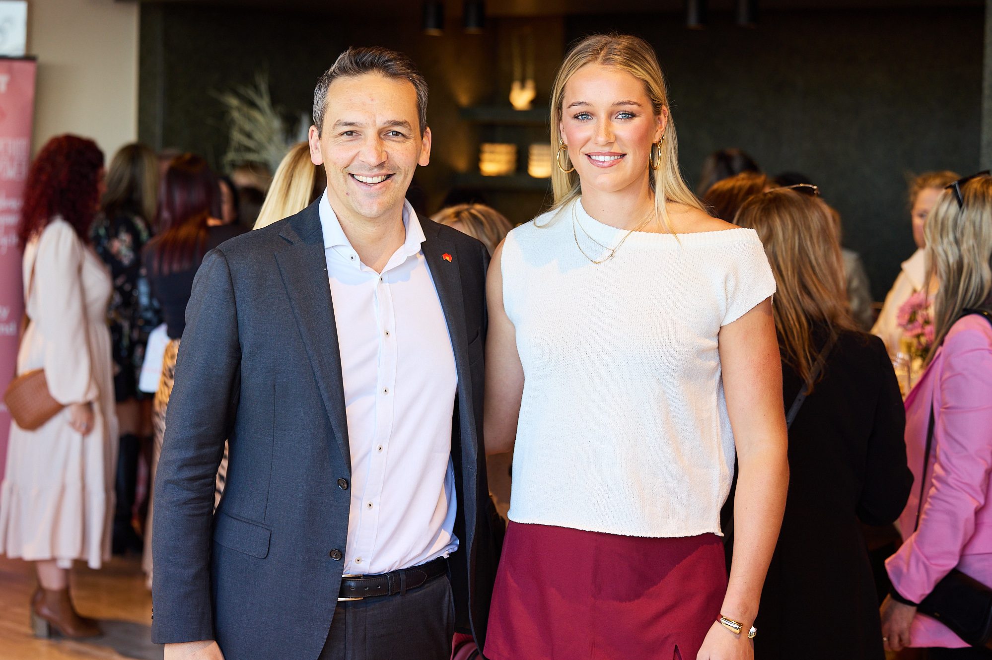 Blair Boyer and Matilda Scholz