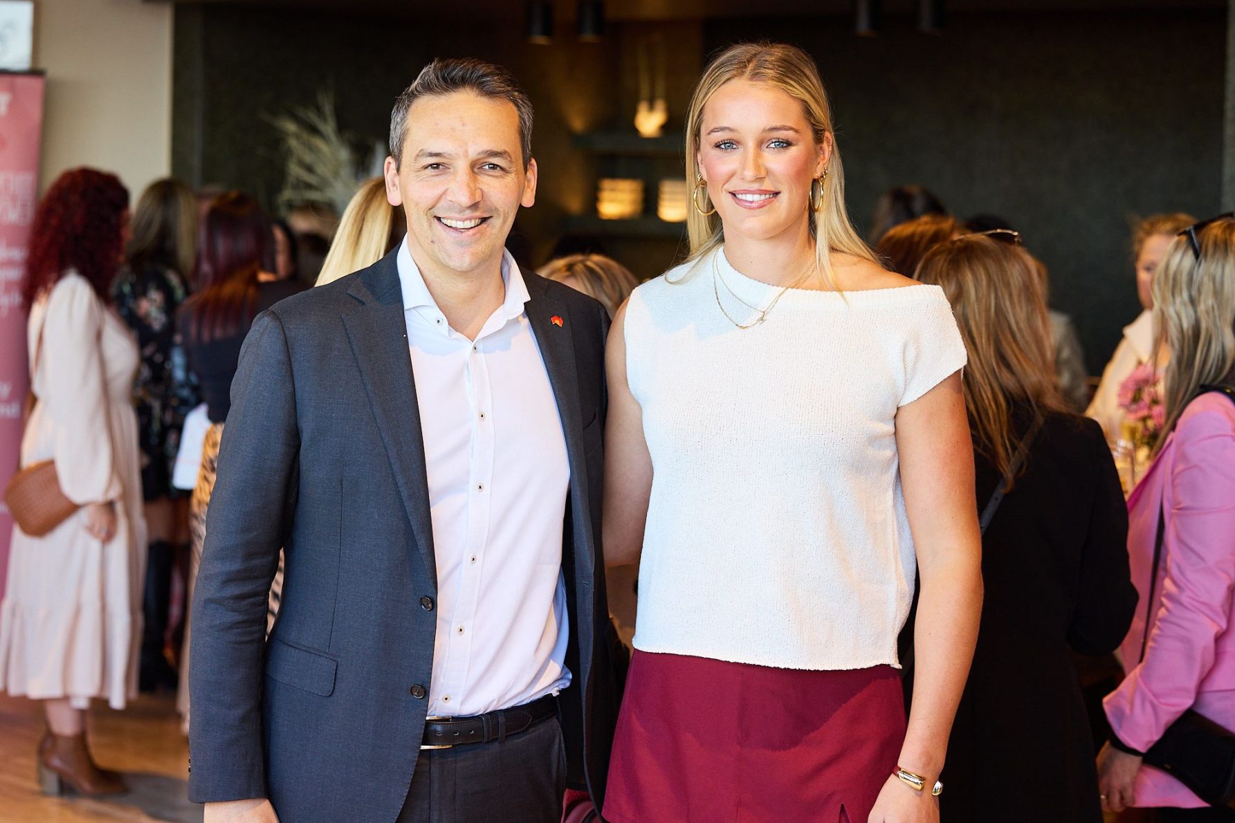Blair Boyer and Matilda Scholz