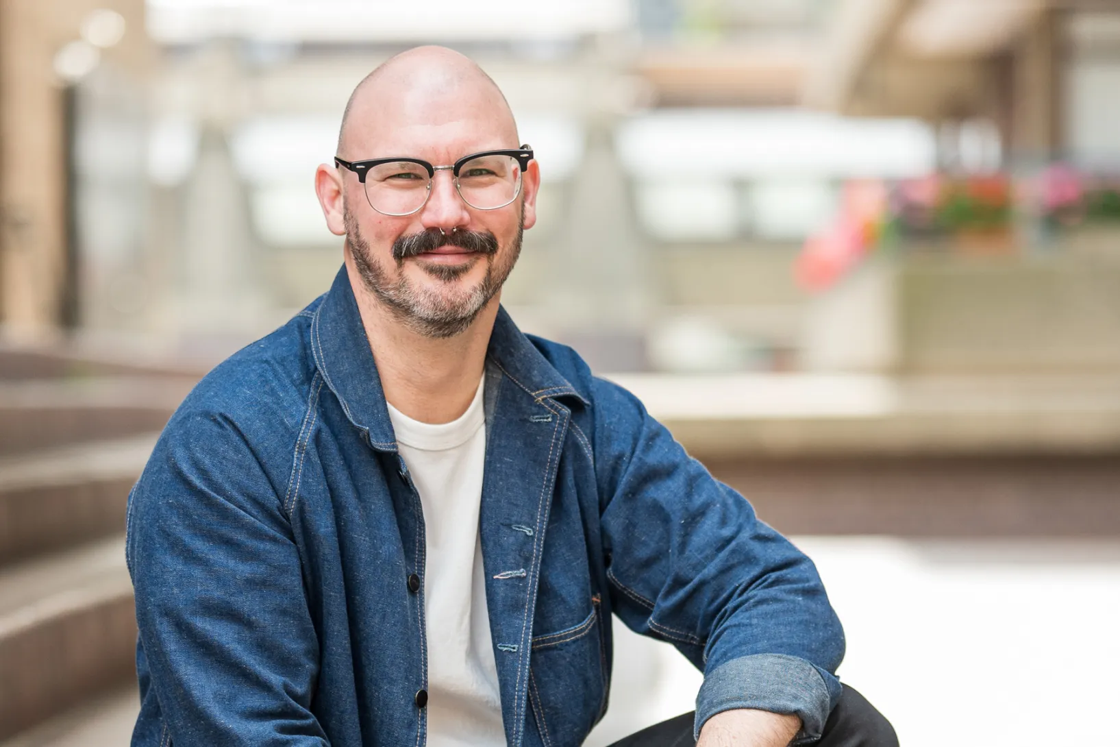 Kieran Swann is returning home from London to head up Metro Arts in Brisbane. Photo: Jimmy Lee
