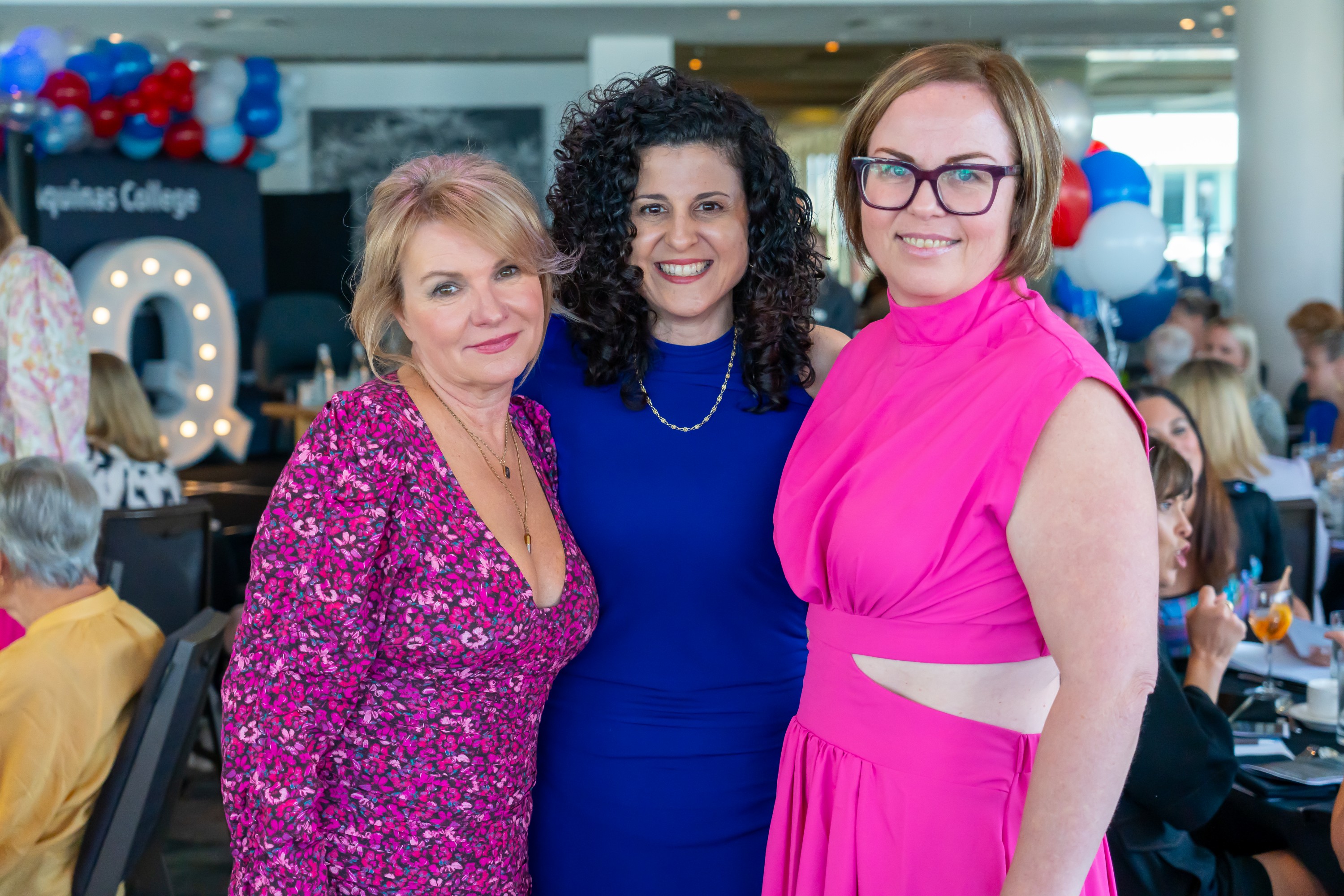 Jacqui Lloyd, Joanne Rahn and Sam Lee