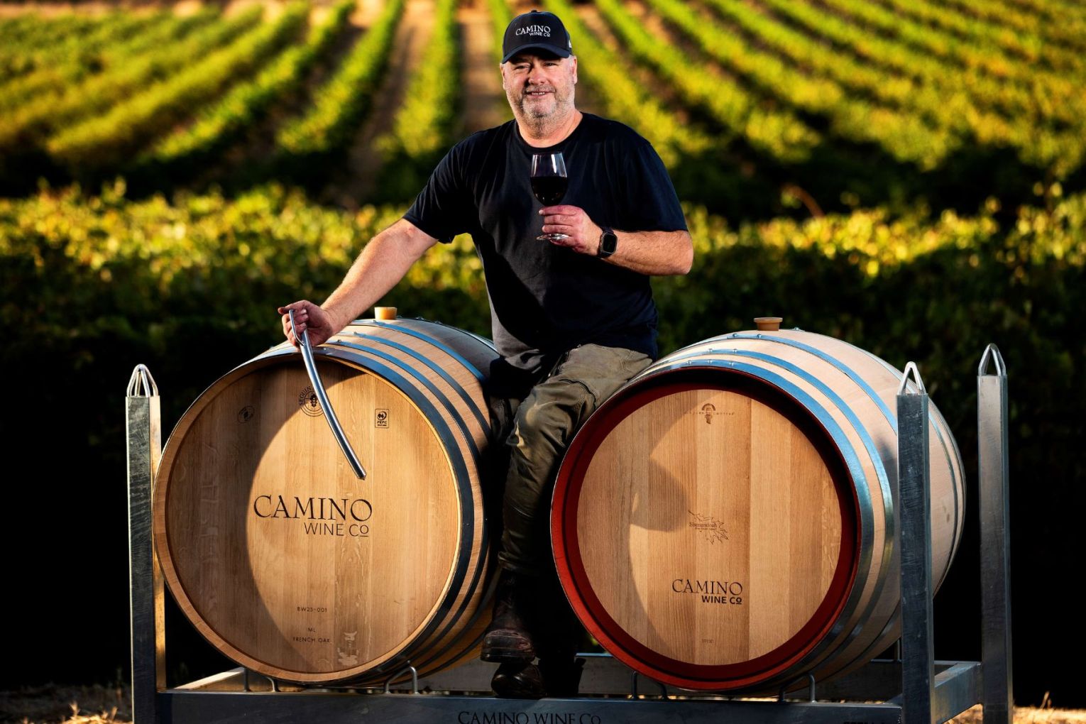 Camino Wine Co founder Jason Barrette. Photo: Supplied
