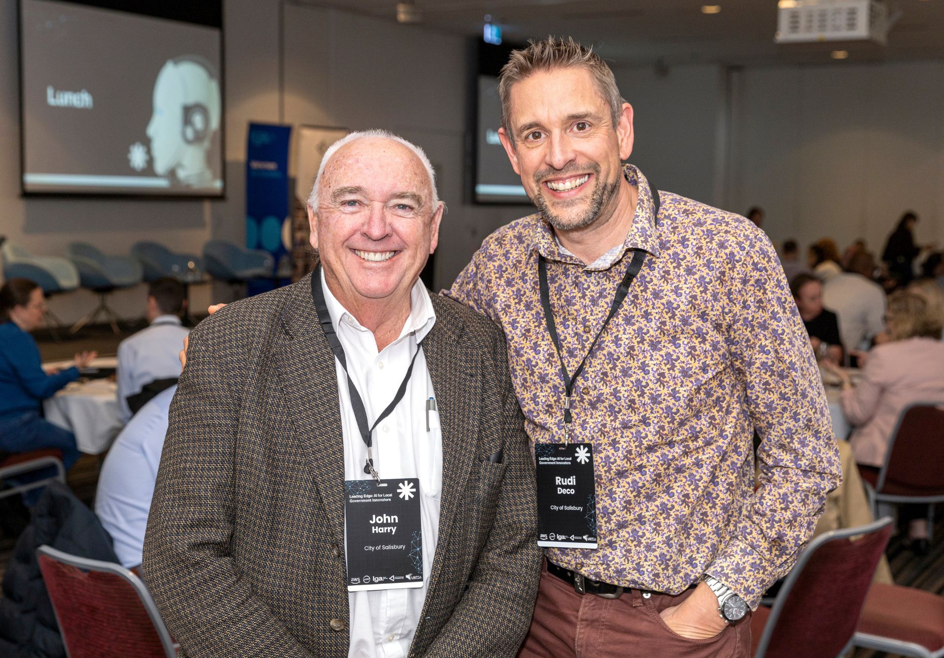 John Harry and Rudi Deco