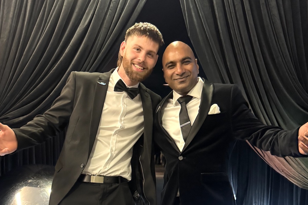 Luke Jackson and Sush Prakesh