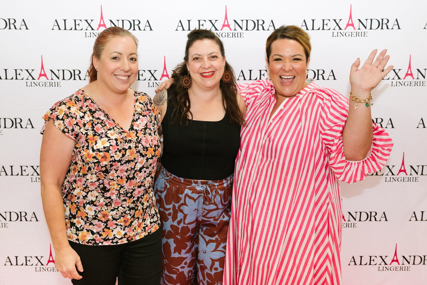 Mel Halabi, Naomi Cox and Lauren De Cesare