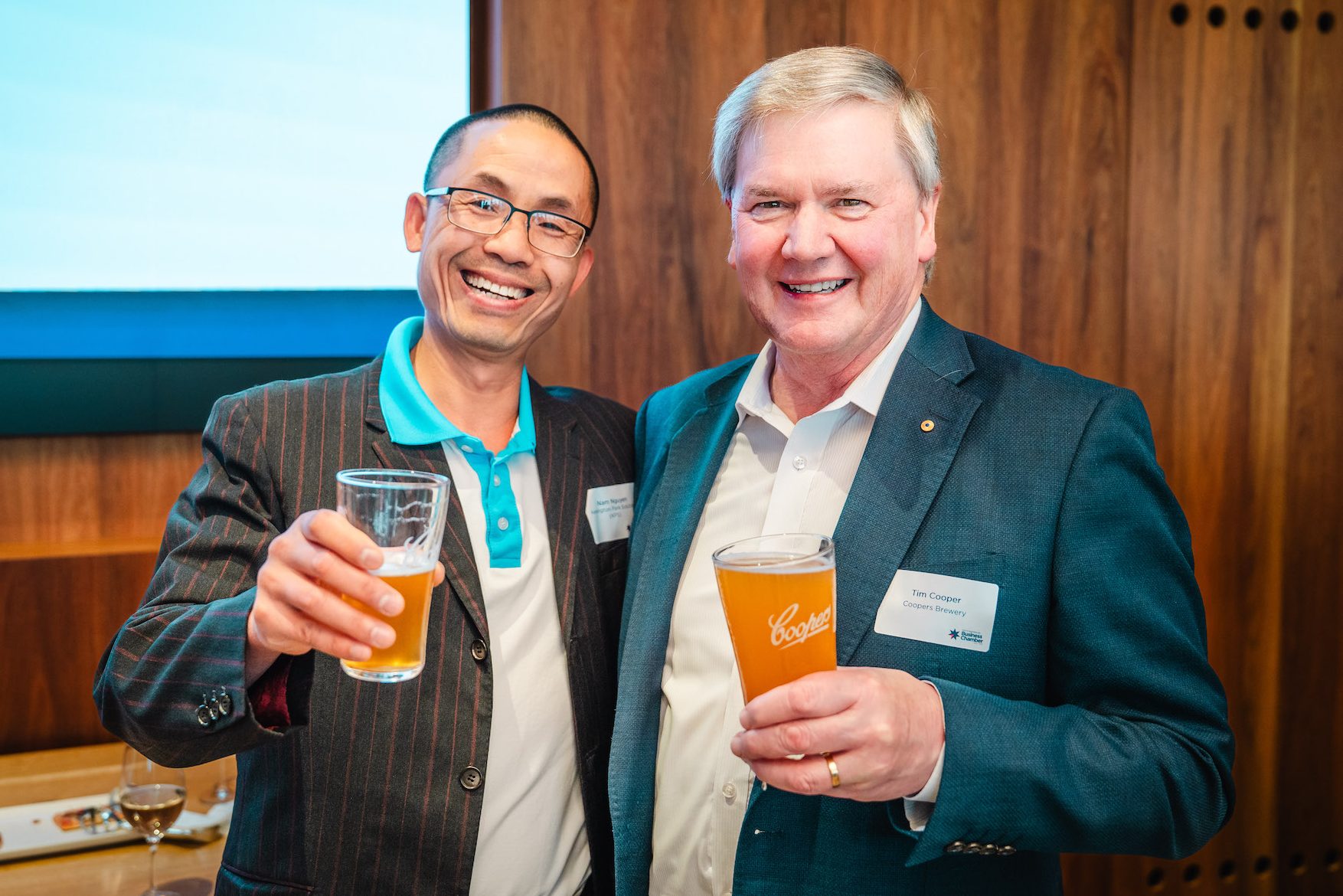 Nam Nguyen and Tim Cooper