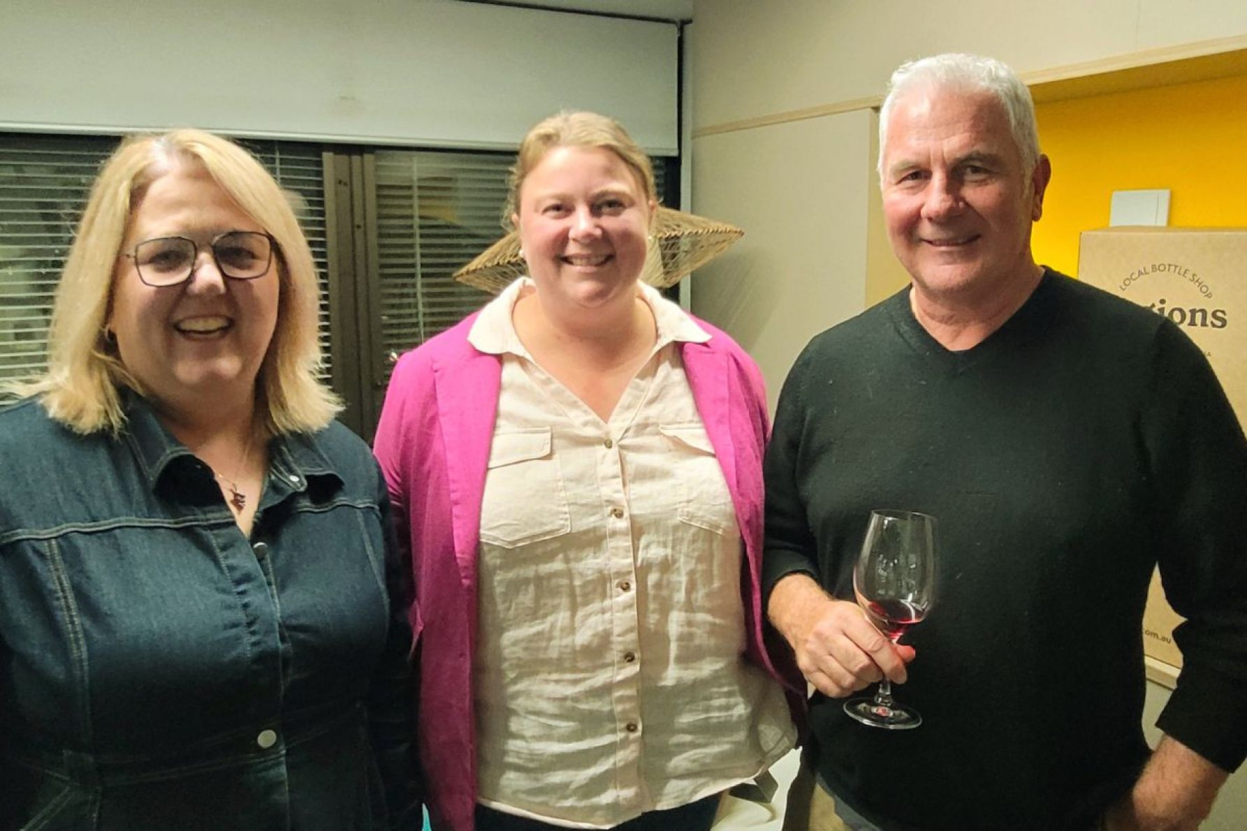 Nicole Clark, Carla Wiese-Smith and Sean Aplin