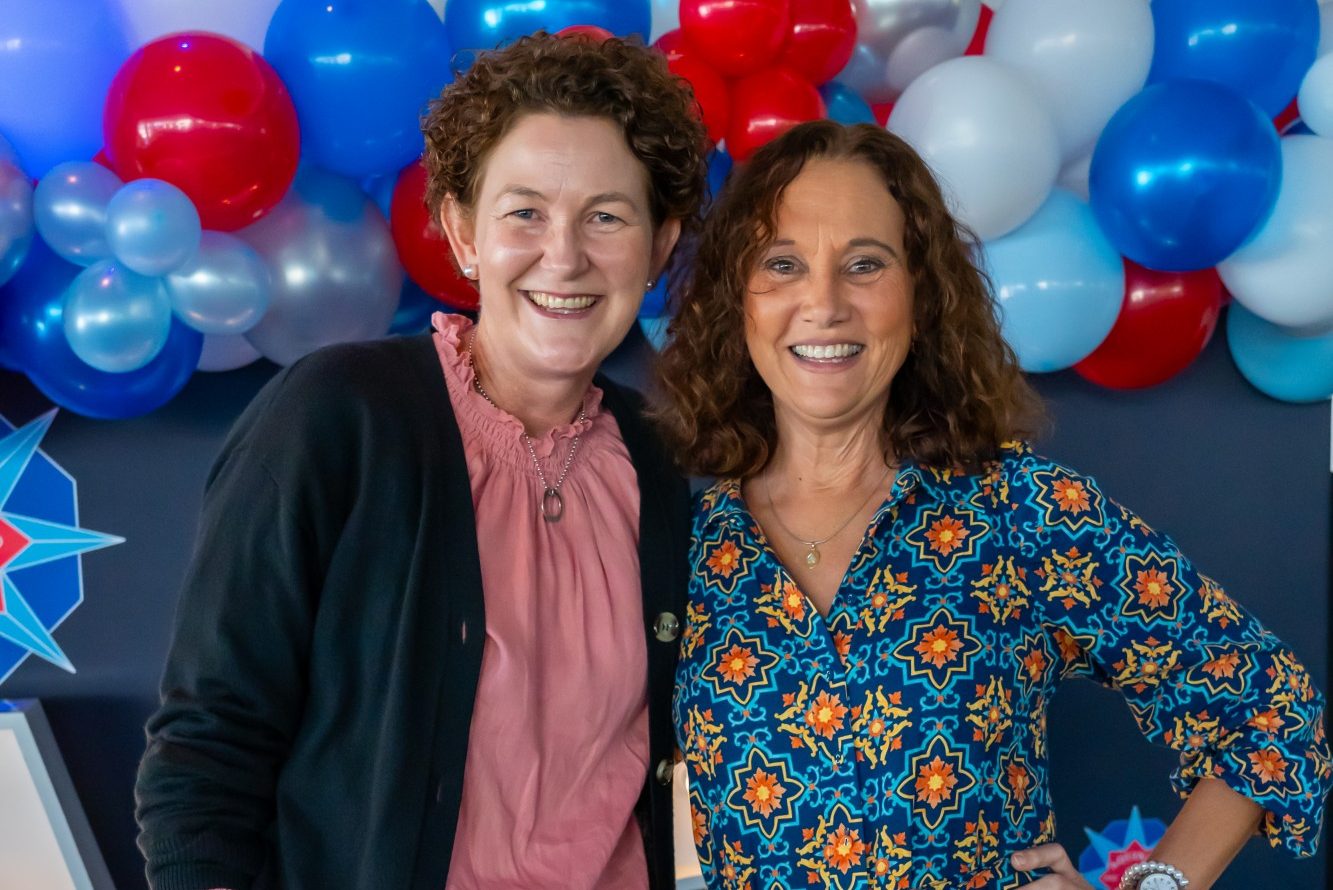 Paula Veivers and Anna Salvatore
